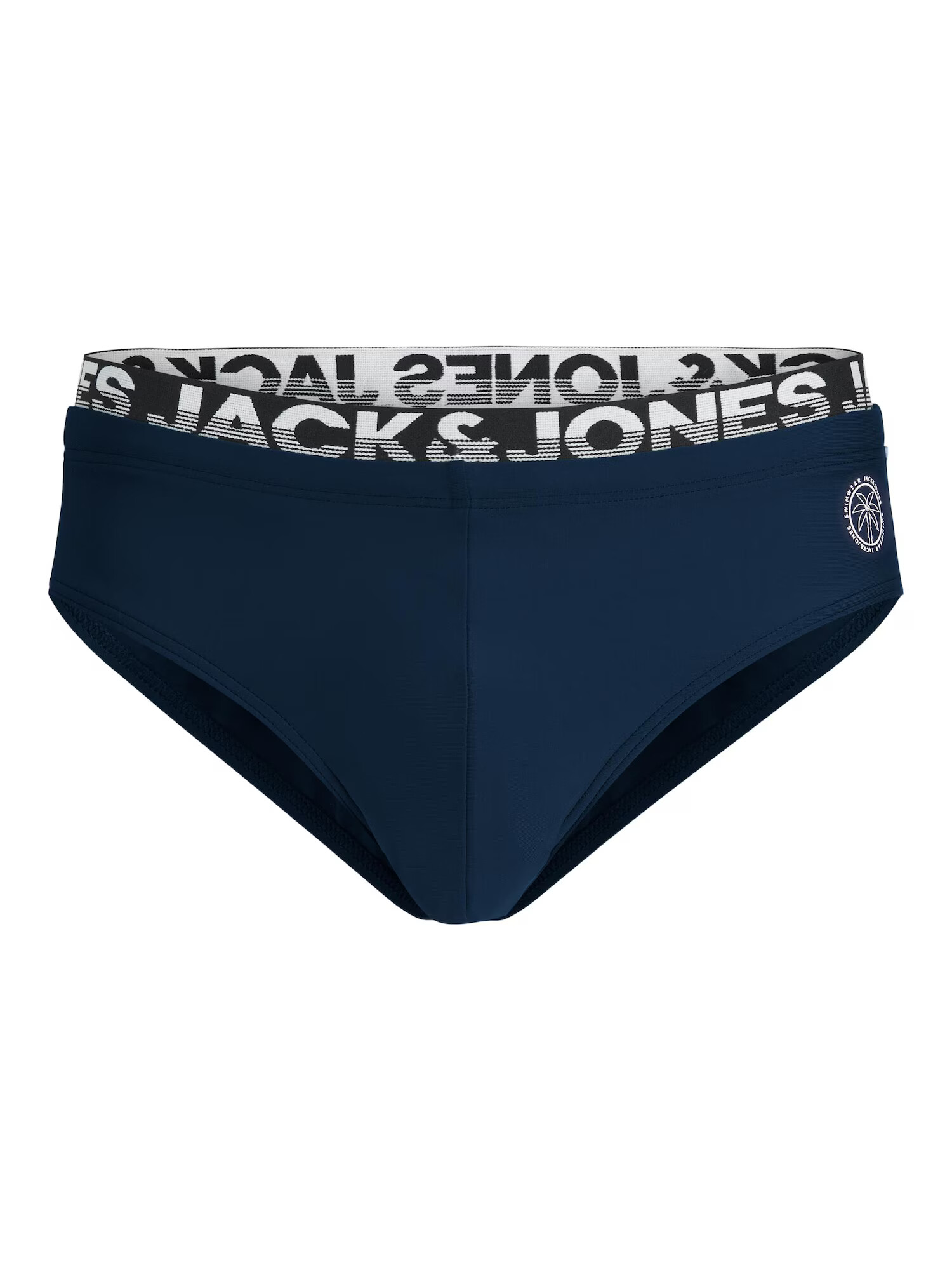 JACK & JONES Plavecké šortky 'IBIZA' tmavomodrá / čierna / biela - Pepit.sk