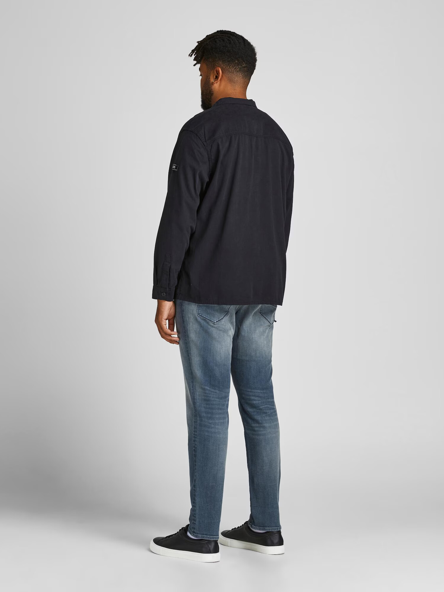 Jack & Jones Plus Džínsy 'Glenn' modrá denim - Pepit.sk