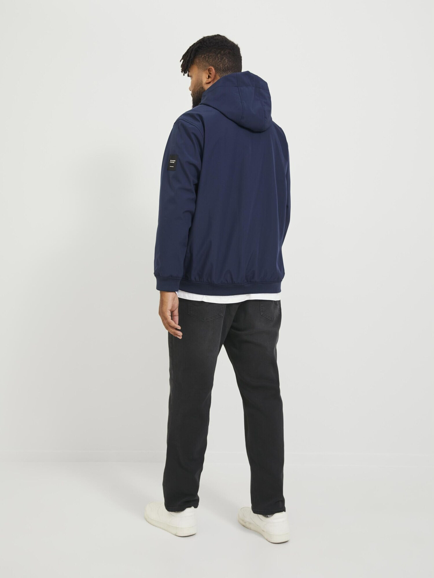 Jack & Jones Plus Džínsy 'MIKE' čierny denim - Pepit.sk