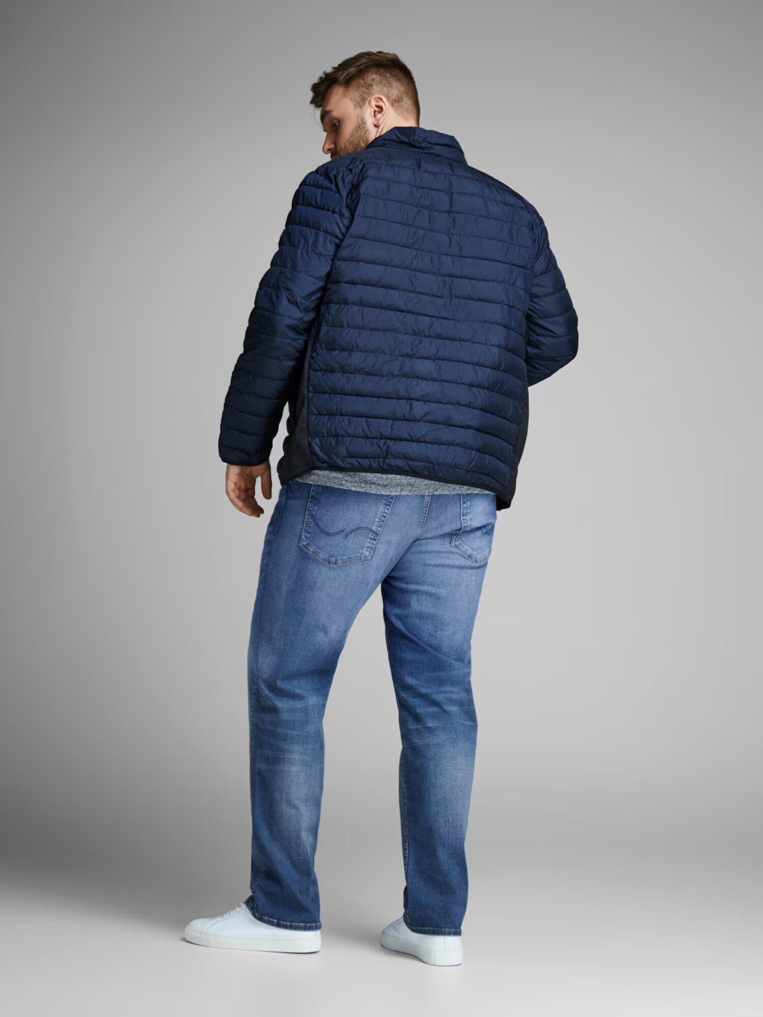 Jack & Jones Plus Džínsy 'Tim' modrá denim - Pepit.sk