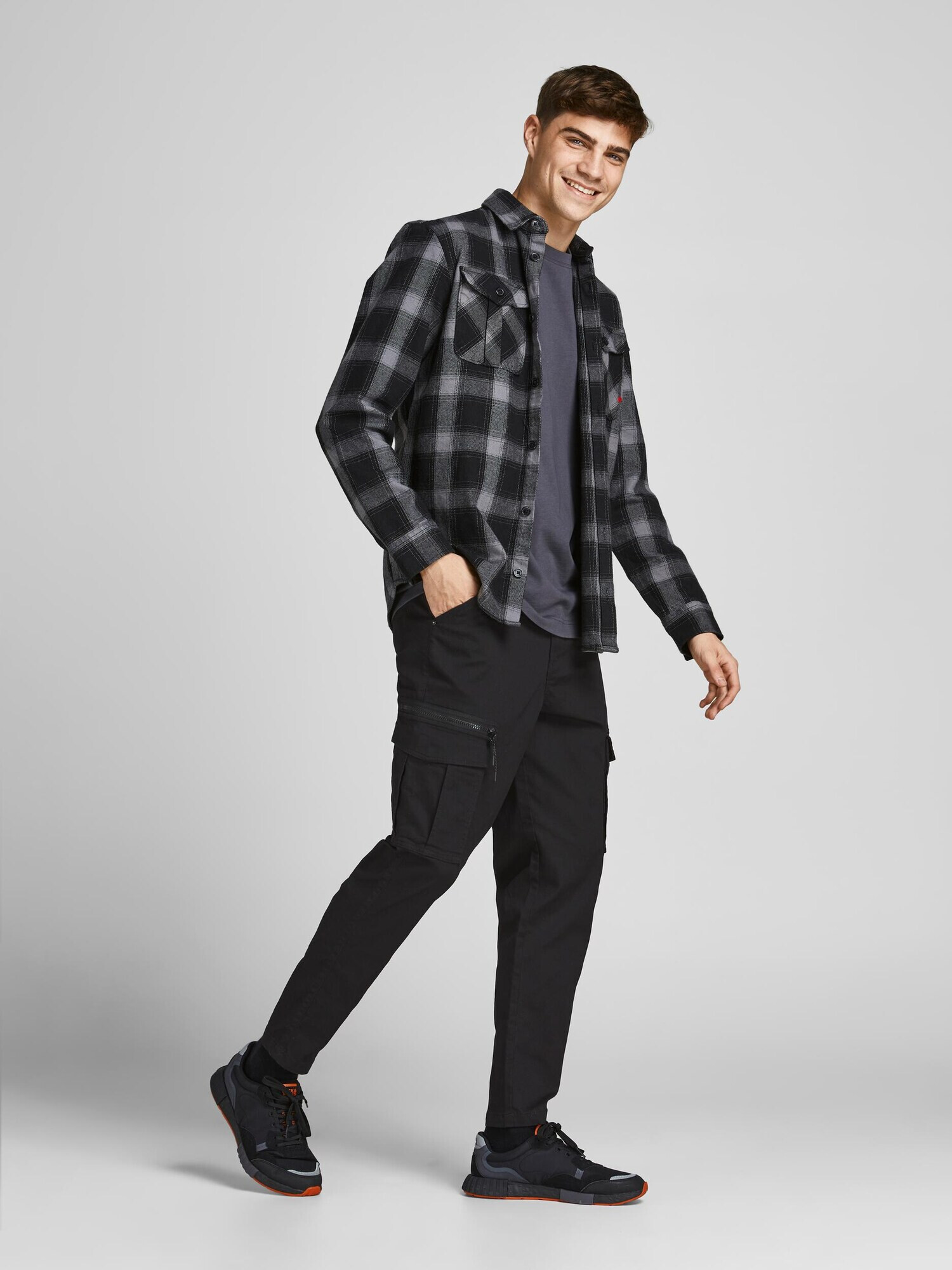 Jack & Jones Plus Kapsáče 'Stace' čierna - Pepit.sk