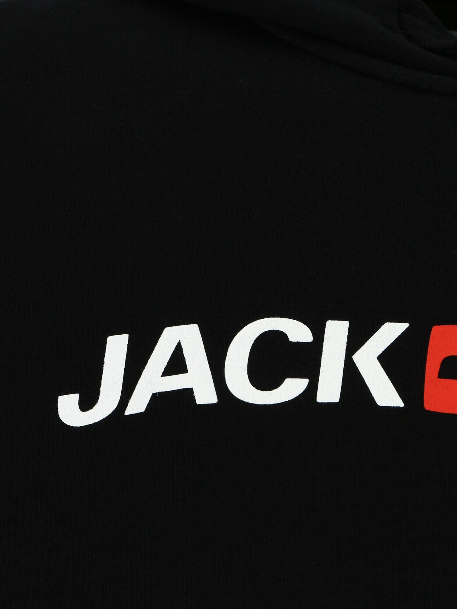 Jack & Jones Plus Mikina 'Corp Old' červená / čierna / biela - Pepit.sk