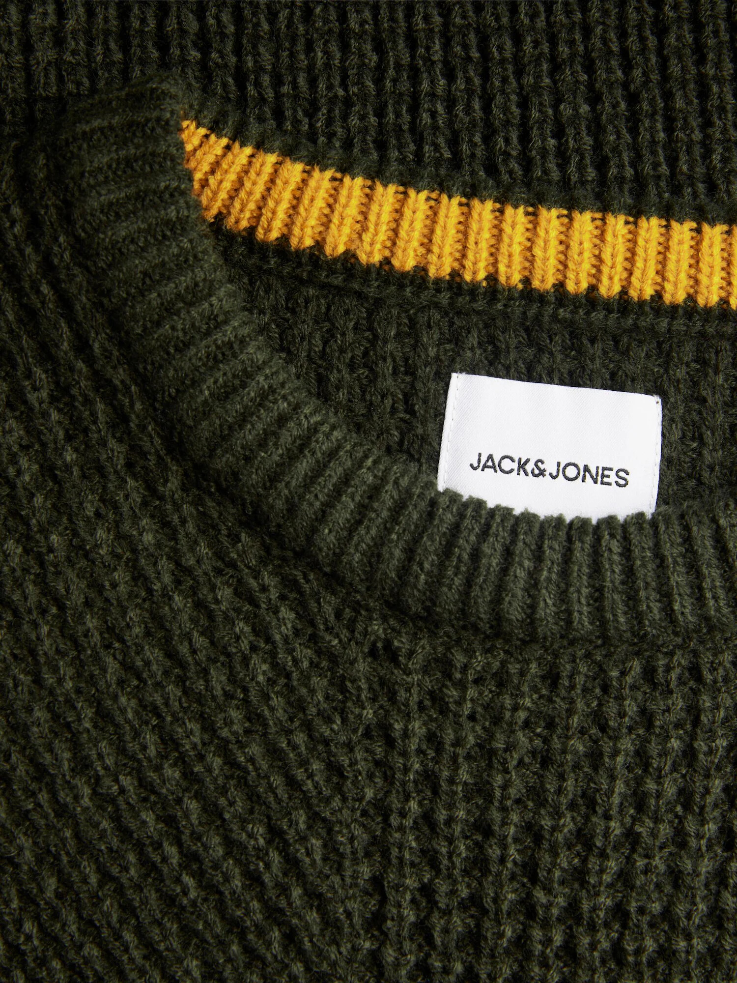 Jack & Jones Plus Sveter 'STANFORD' jedľová - Pepit.sk