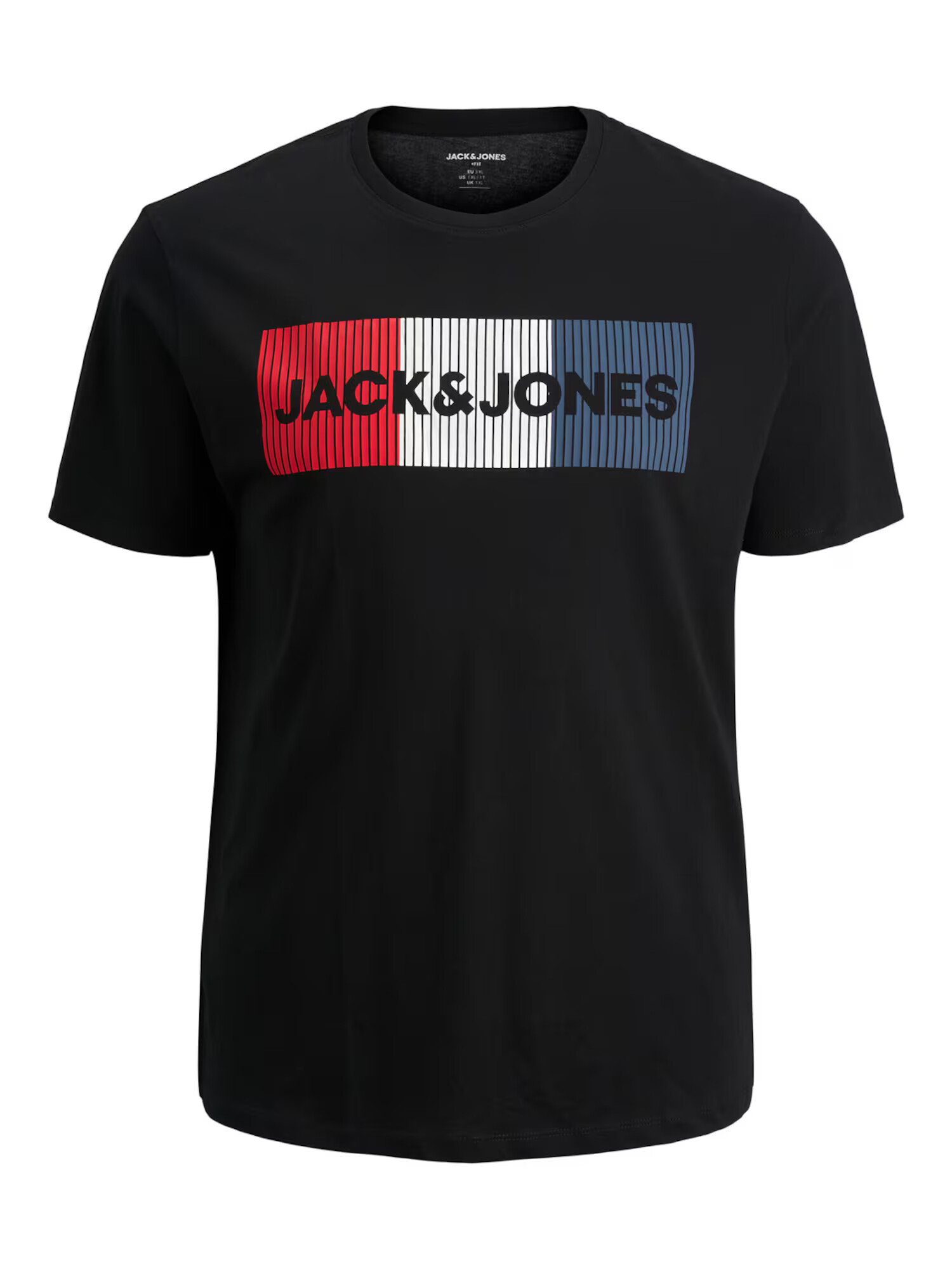 Jack & Jones Plus Tričko námornícka modrá / červená / čierna / biela - Pepit.sk