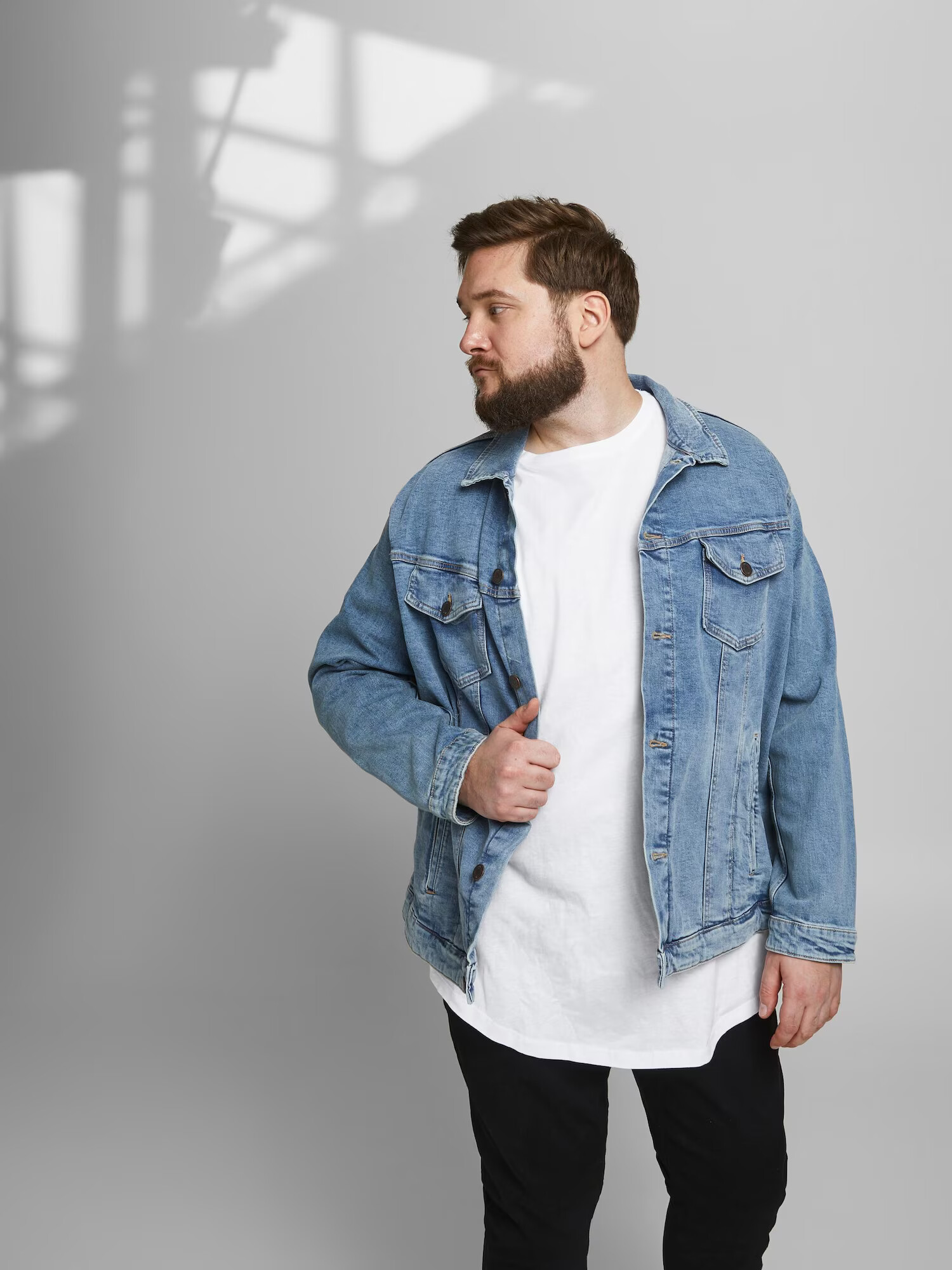 Jack & Jones Plus Tričko 'Noa' biela - Pepit.sk