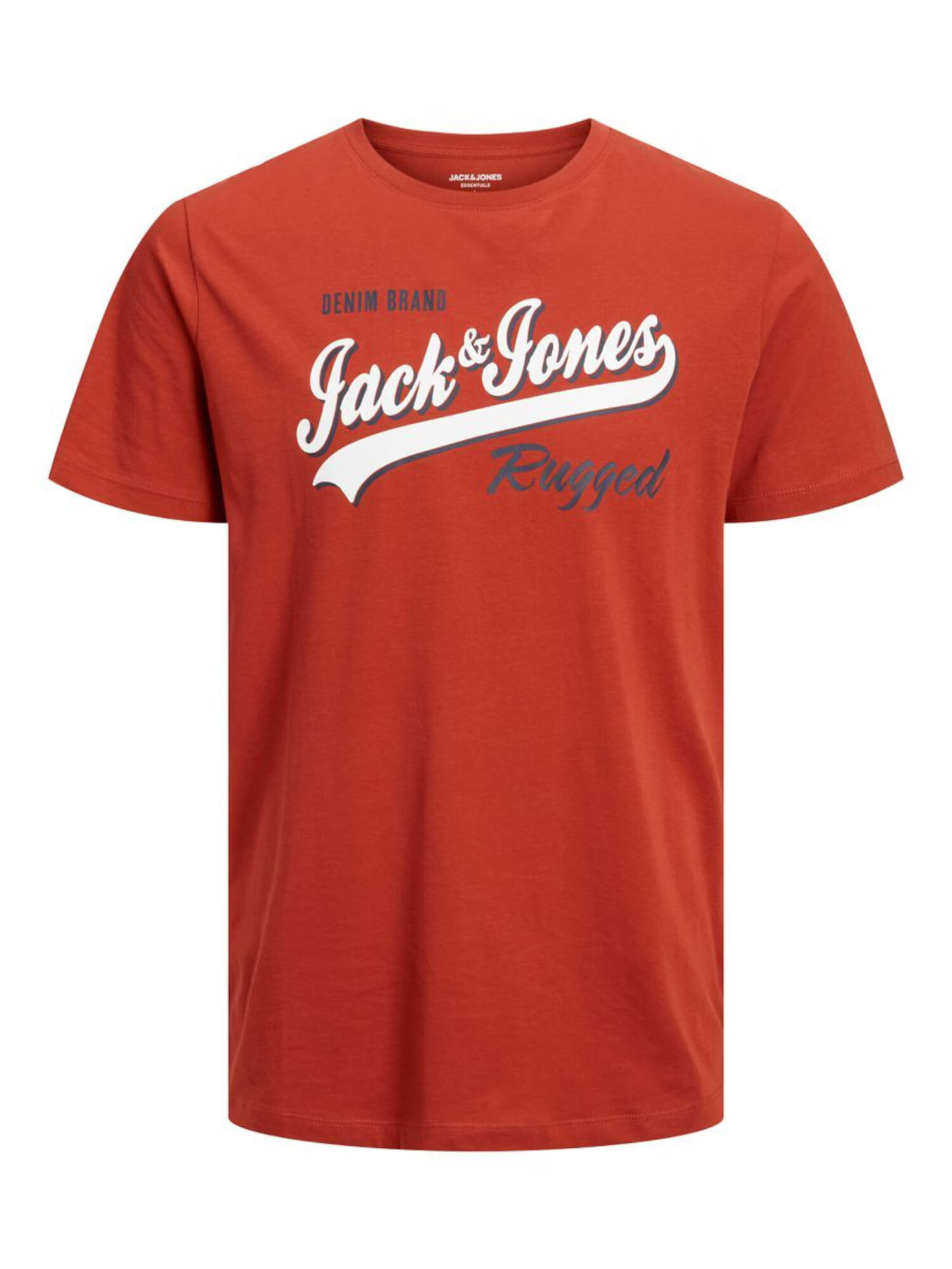 Jack & Jones Plus Tričko oranžová / čierna / biela - Pepit.sk