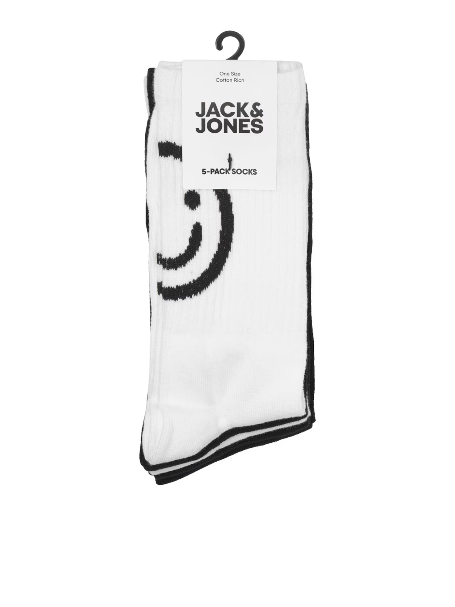 JACK & JONES Ponožky červená / čierna / biela - Pepit.sk