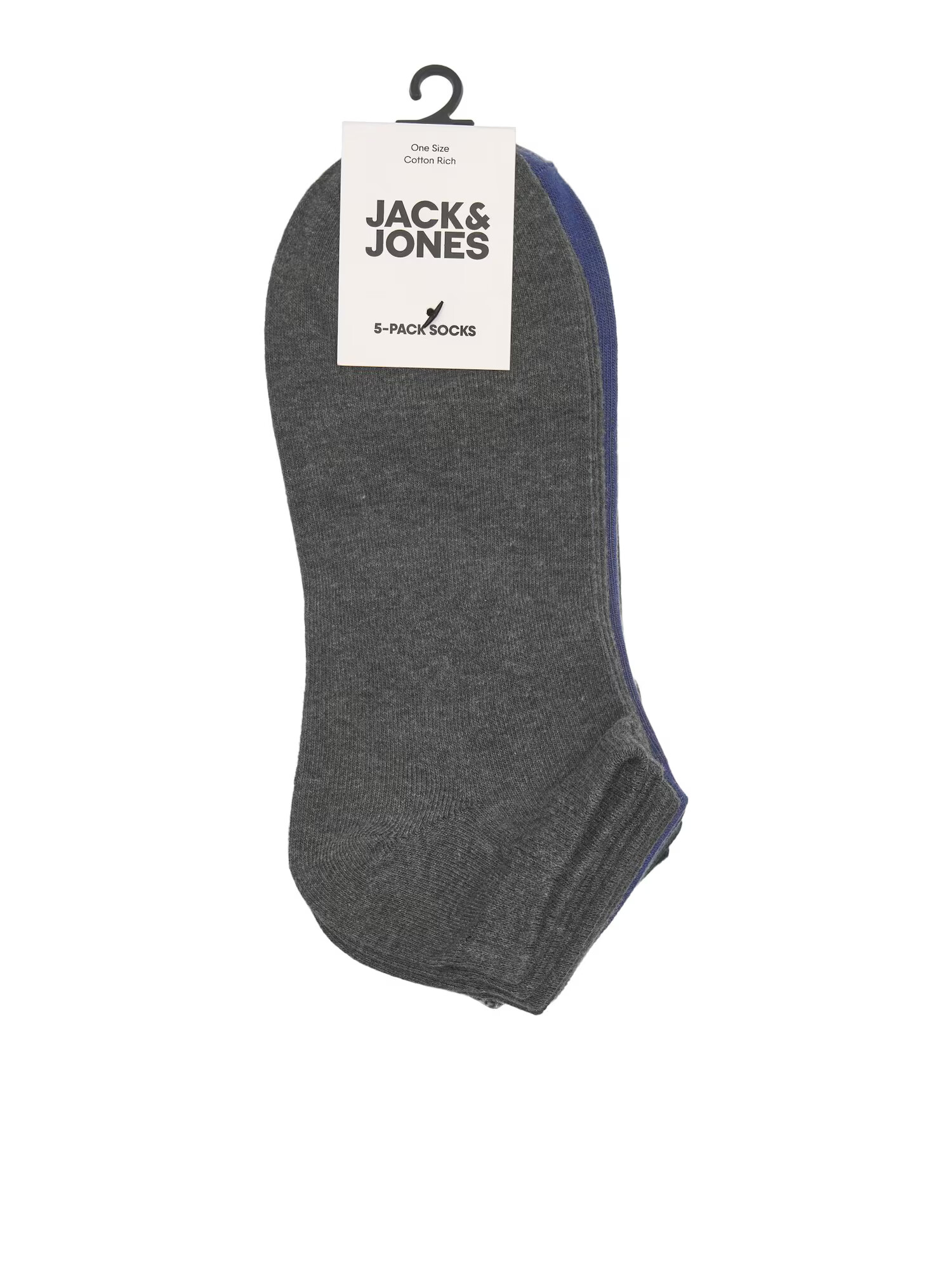 JACK & JONES Ponožky 'Fred' modrá / námornícka modrá / sivá melírovaná / čierna / biela - Pepit.sk