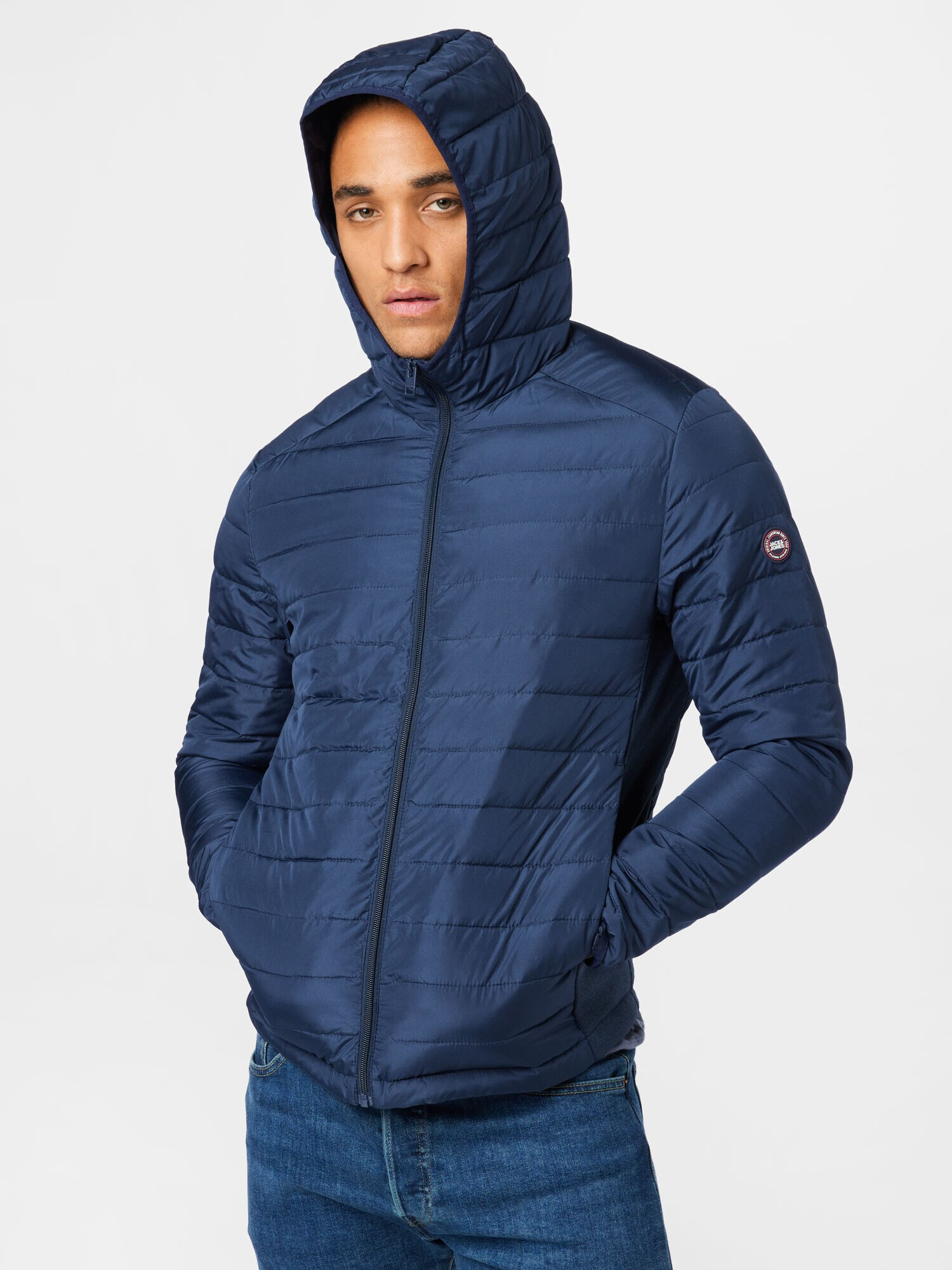 JACK & JONES Prechodná bunda 'Ace' námornícka modrá - Pepit.sk