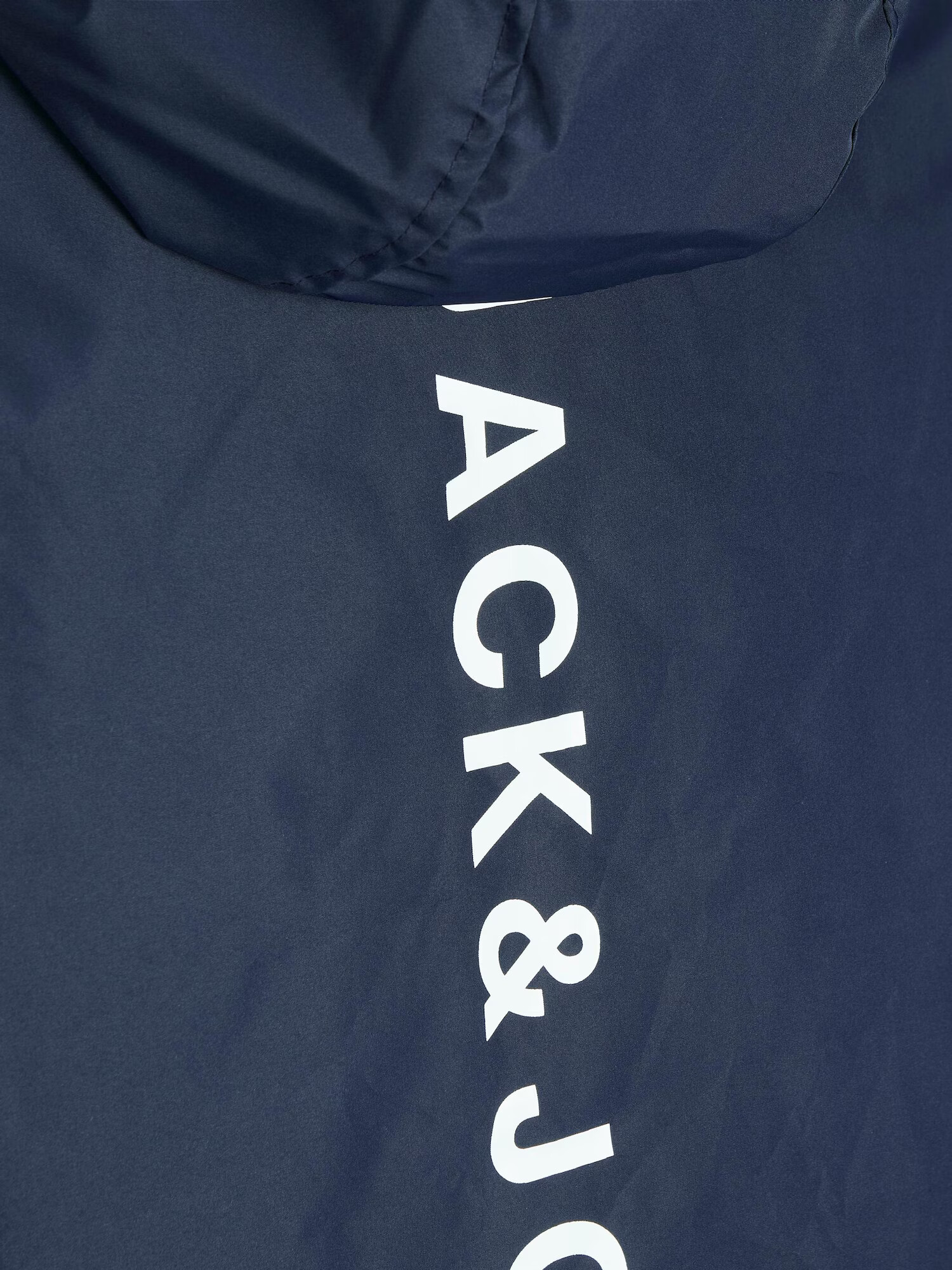 JACK & JONES Prechodná bunda 'ALLEN' námornícka modrá / burgundská / biela - Pepit.sk