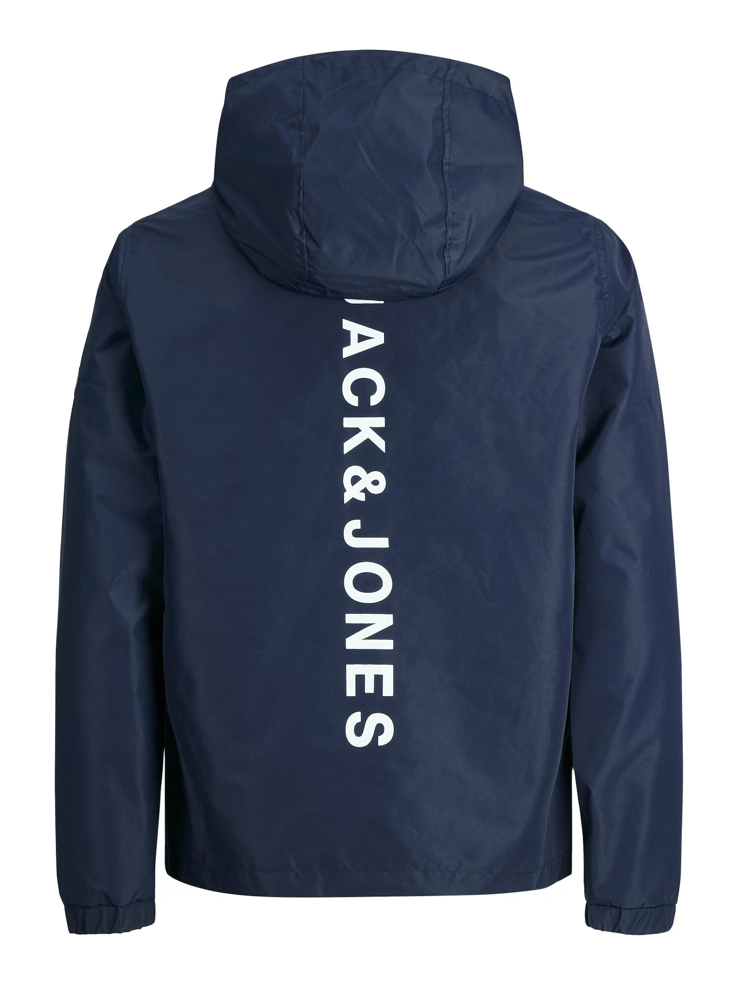 JACK & JONES Prechodná bunda 'ALLEN' námornícka modrá / burgundská / biela - Pepit.sk