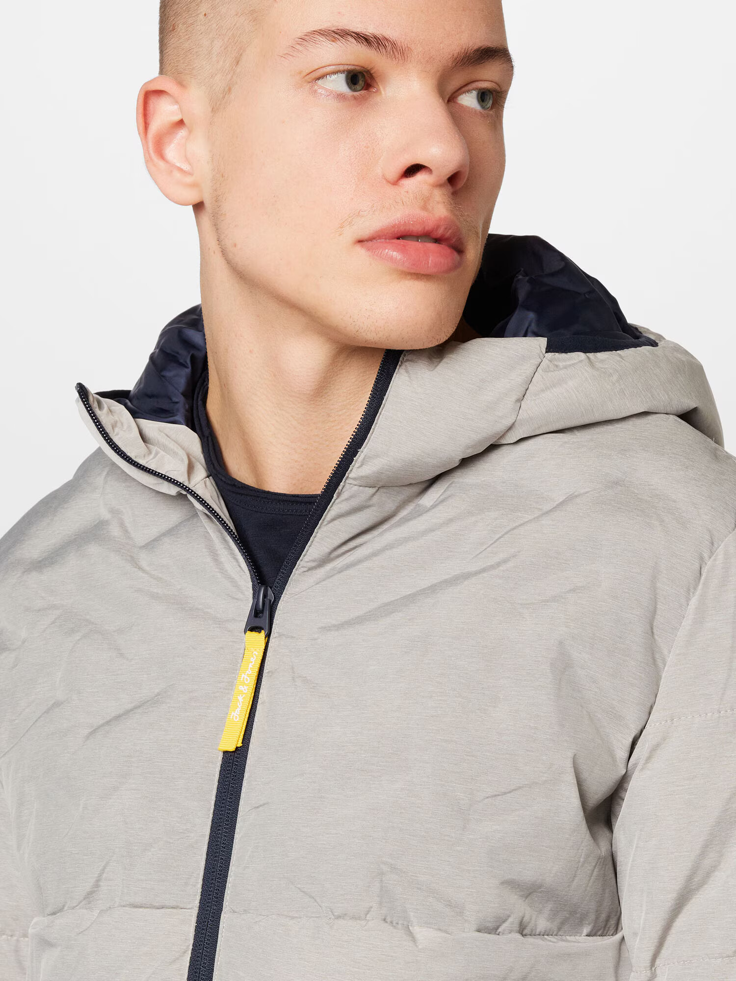 JACK & JONES Prechodná bunda 'BERG' svetlosivá - Pepit.sk