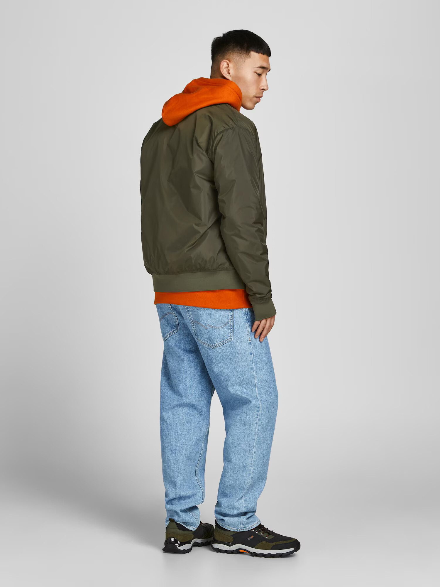 JACK & JONES Prechodná bunda 'Clay' tmavozelená - Pepit.sk