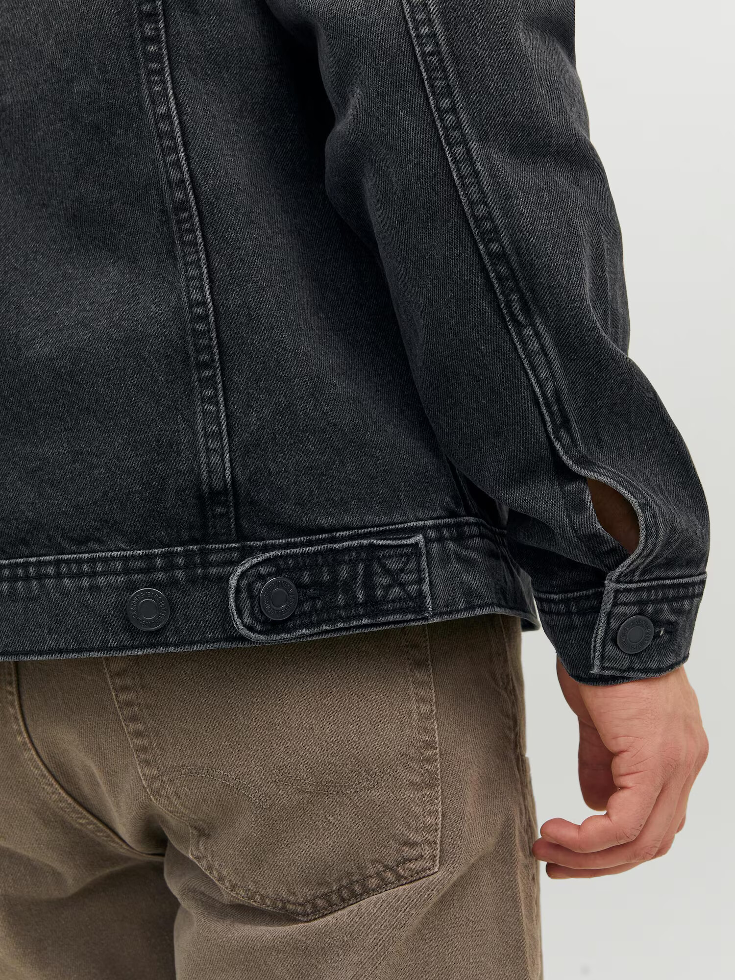 JACK & JONES Prechodná bunda 'Jean' čierna - Pepit.sk