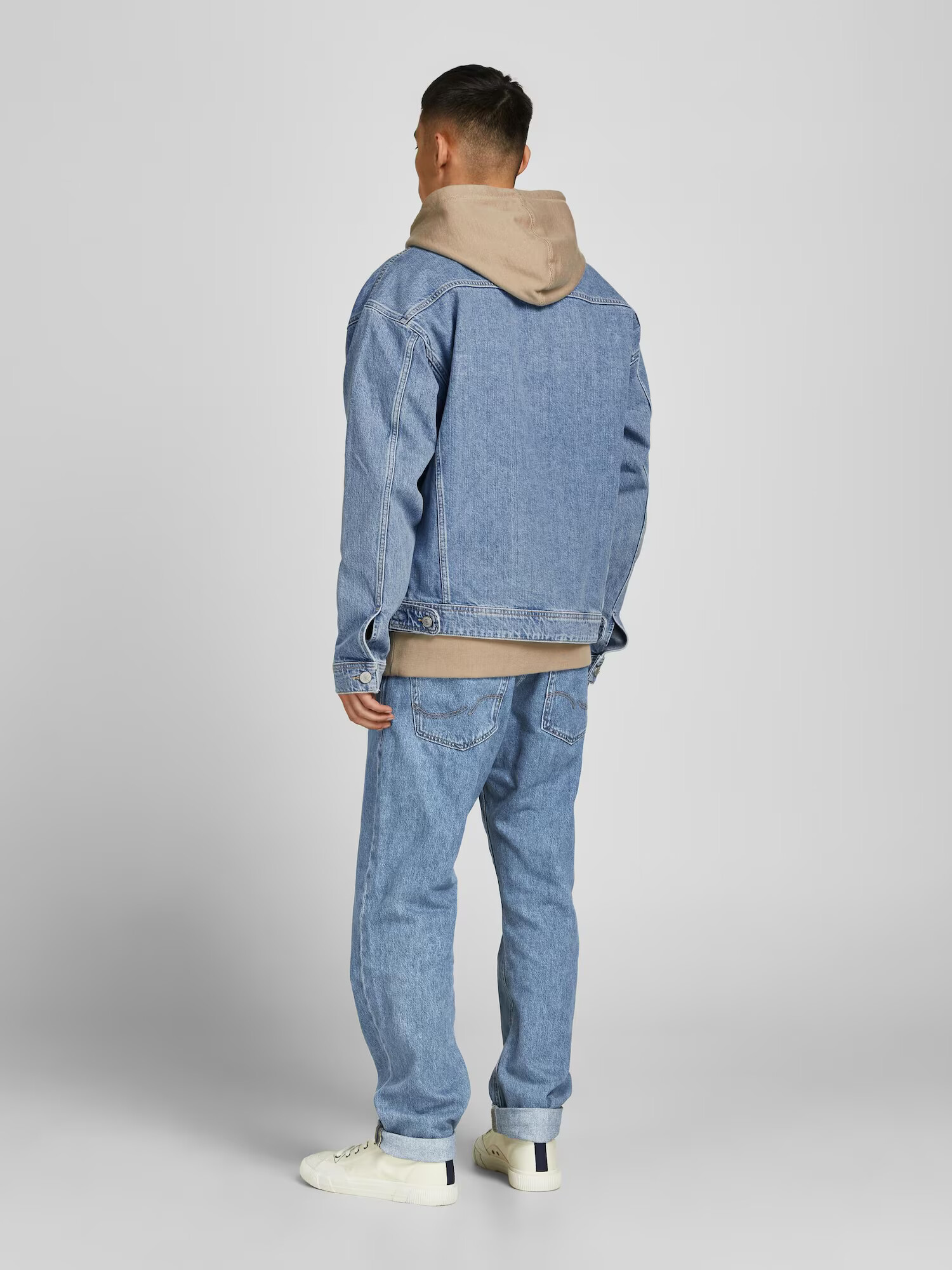 JACK & JONES Prechodná bunda modrá denim - Pepit.sk