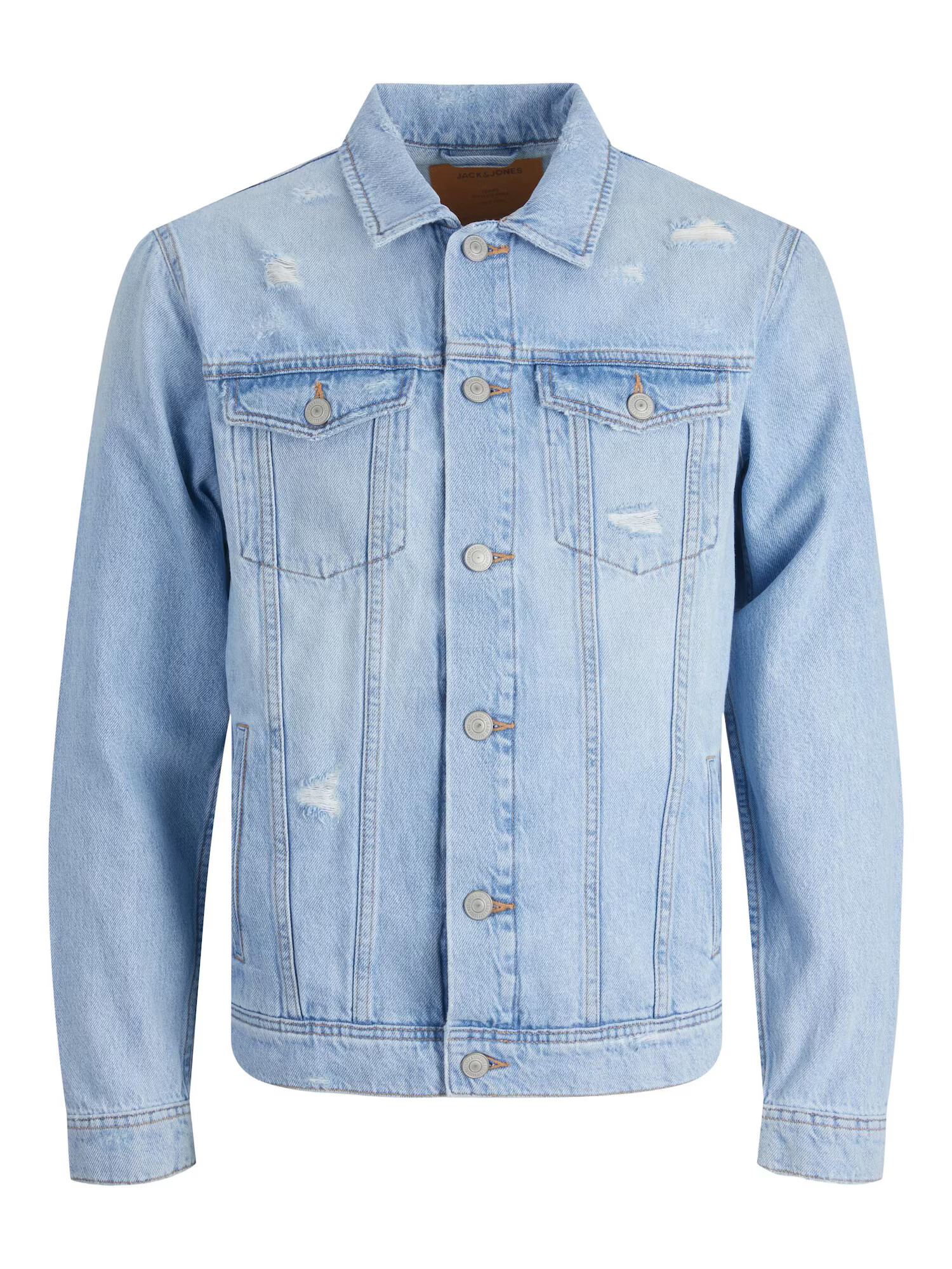 JACK & JONES Prechodná bunda modrá denim - Pepit.sk