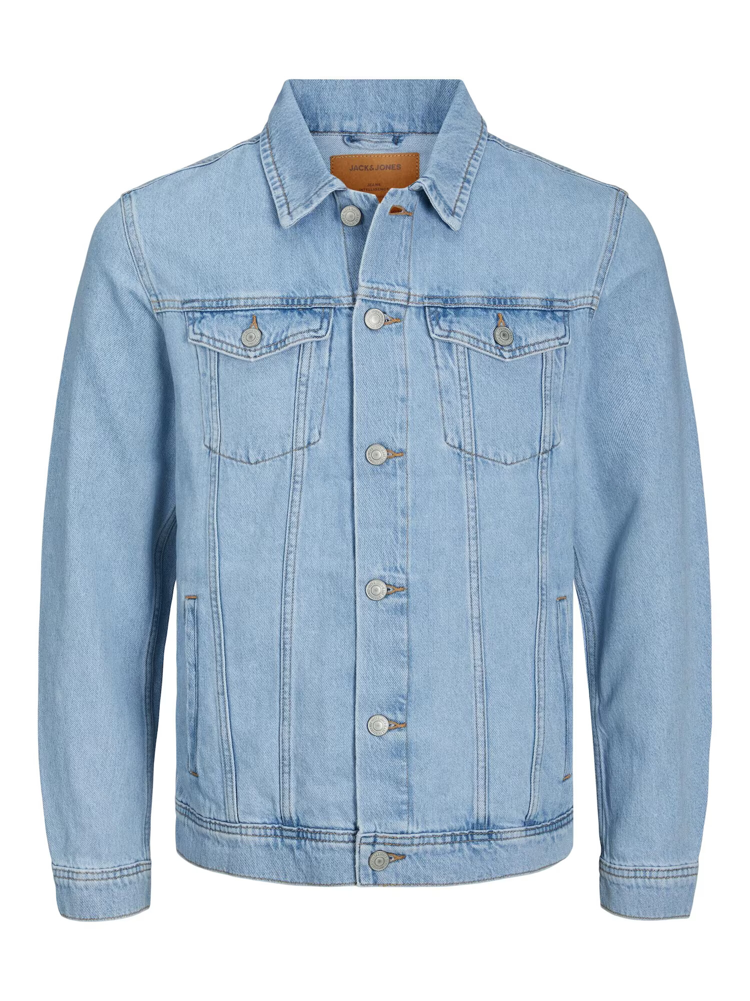 JACK & JONES Prechodná bunda modrá denim - Pepit.sk