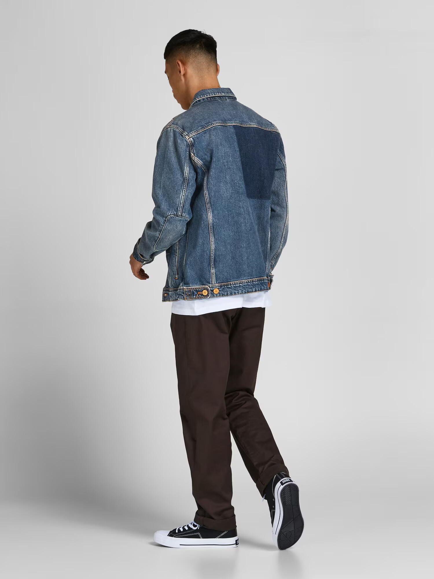 JACK & JONES Prechodná bunda modrá denim - Pepit.sk