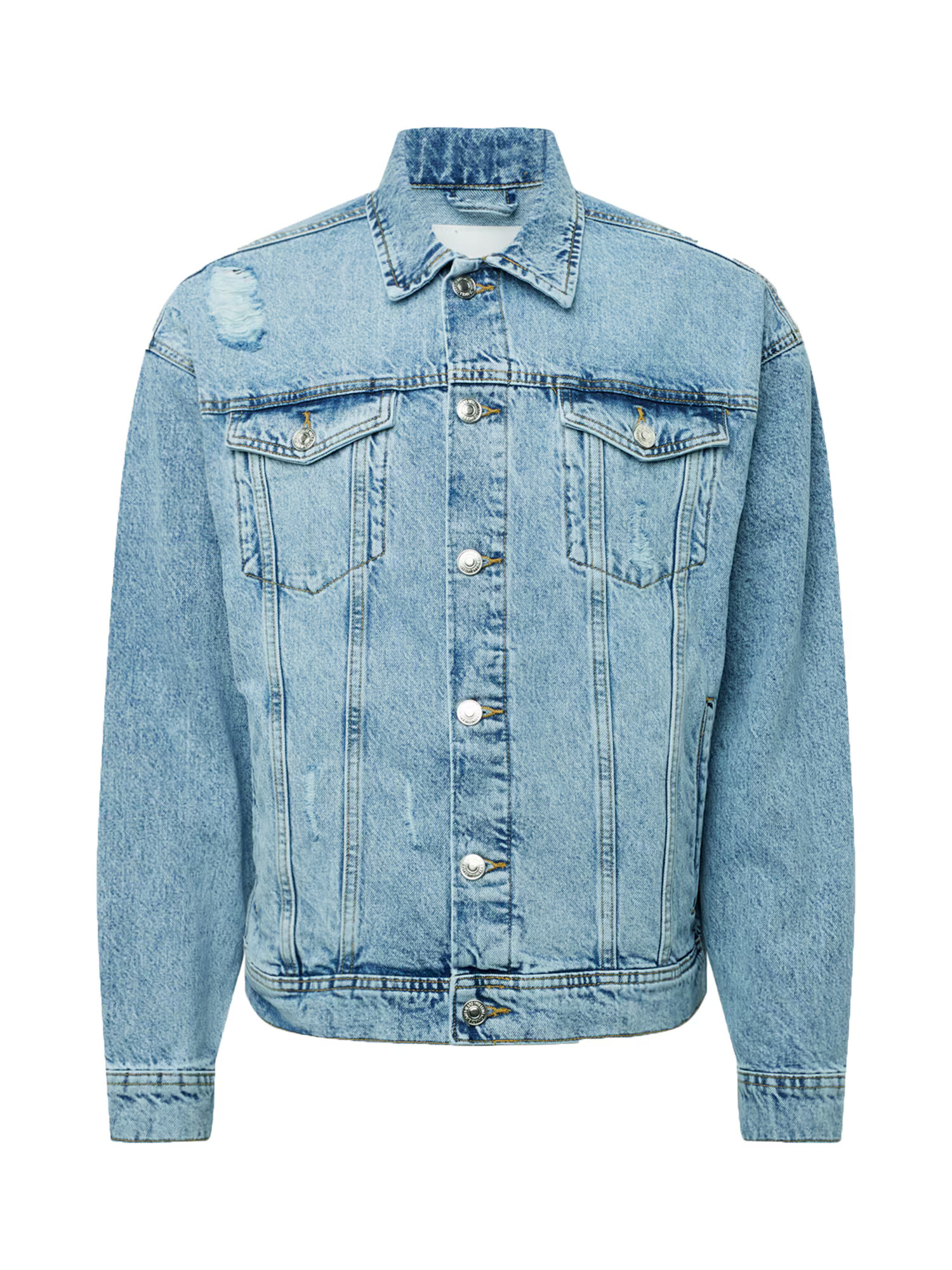 JACK & JONES Prechodná bunda modrá denim - Pepit.sk