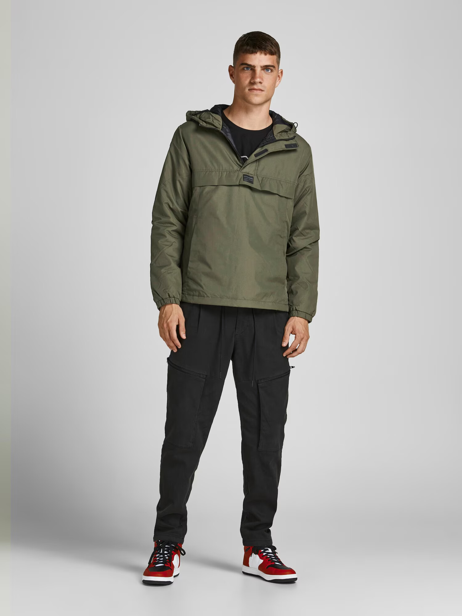 JACK & JONES Prechodná bunda 'Rambler' kaki - Pepit.sk