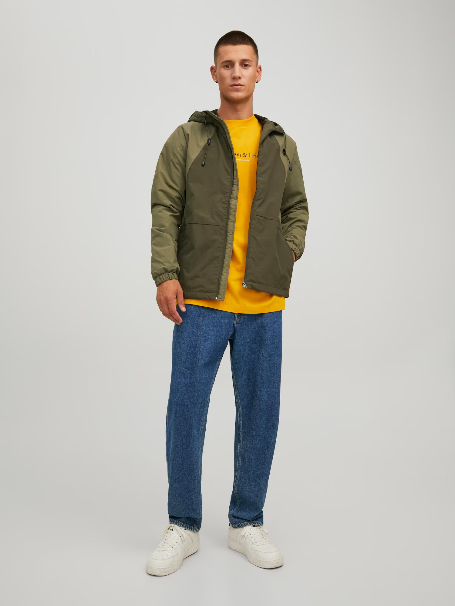 JACK & JONES Prechodná bunda 'TAMPER' zelená / svetlozelená - Pepit.sk