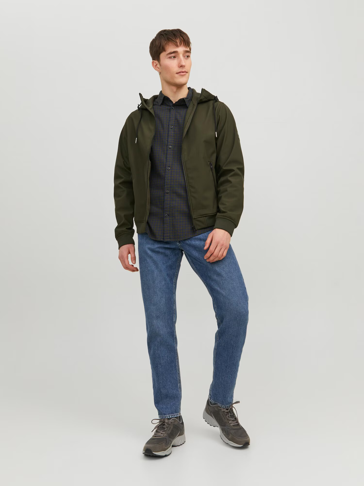 JACK & JONES Prechodná bunda jedľová - Pepit.sk