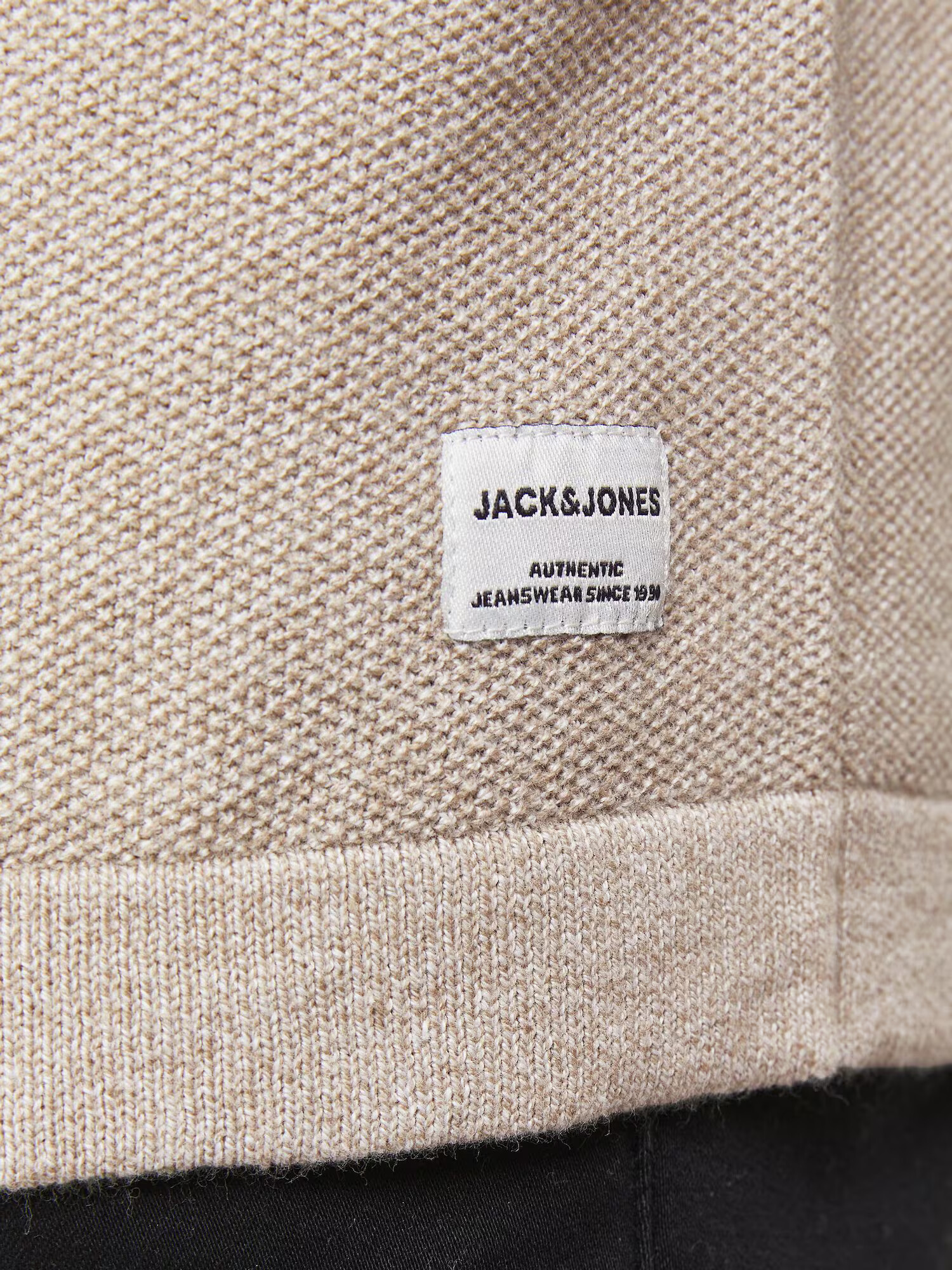 JACK & JONES Sveter 'Gustav' sivobéžová - Pepit.sk