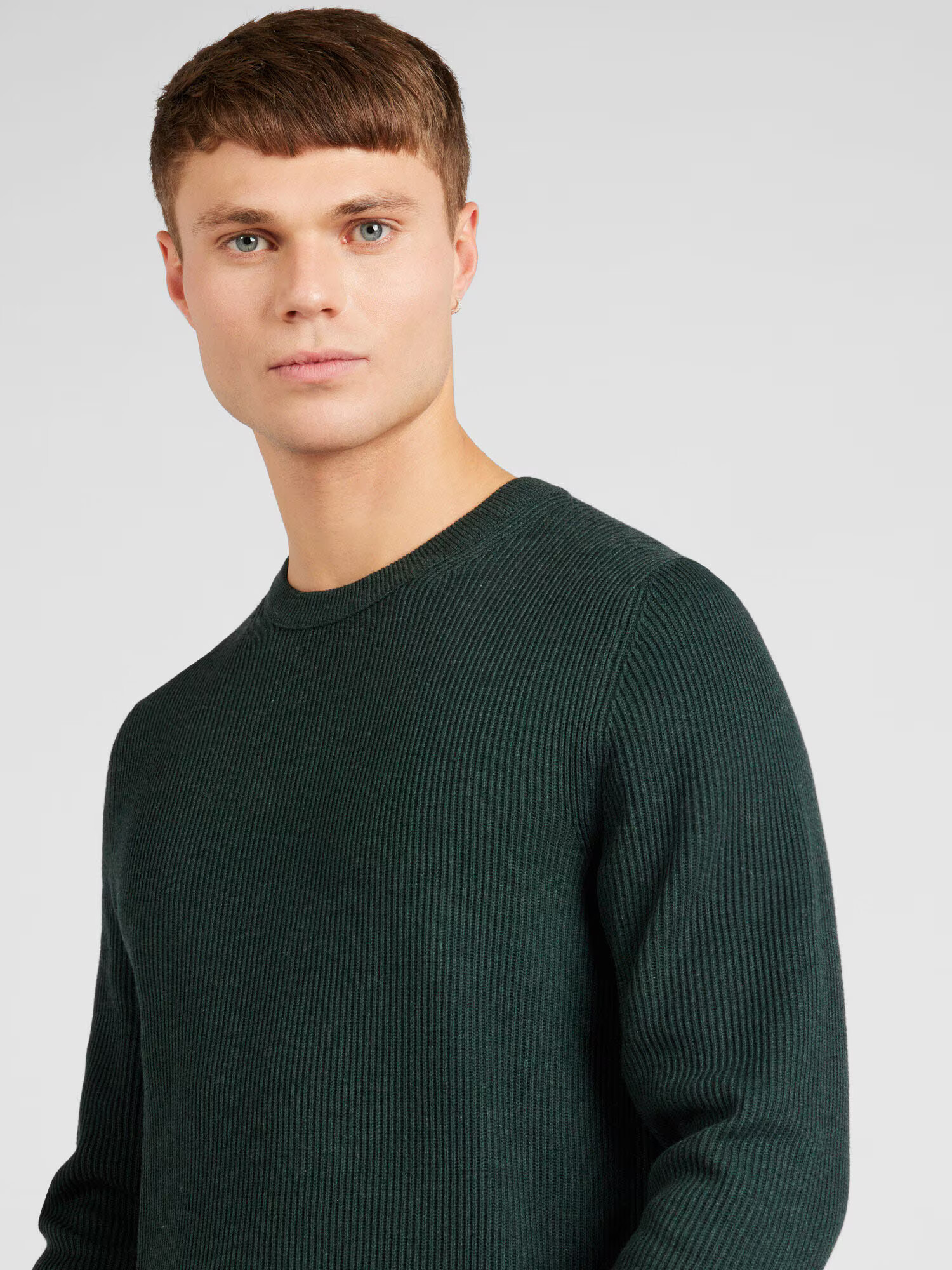 JACK & JONES Sveter 'PERFECT' tmavozelená - Pepit.sk