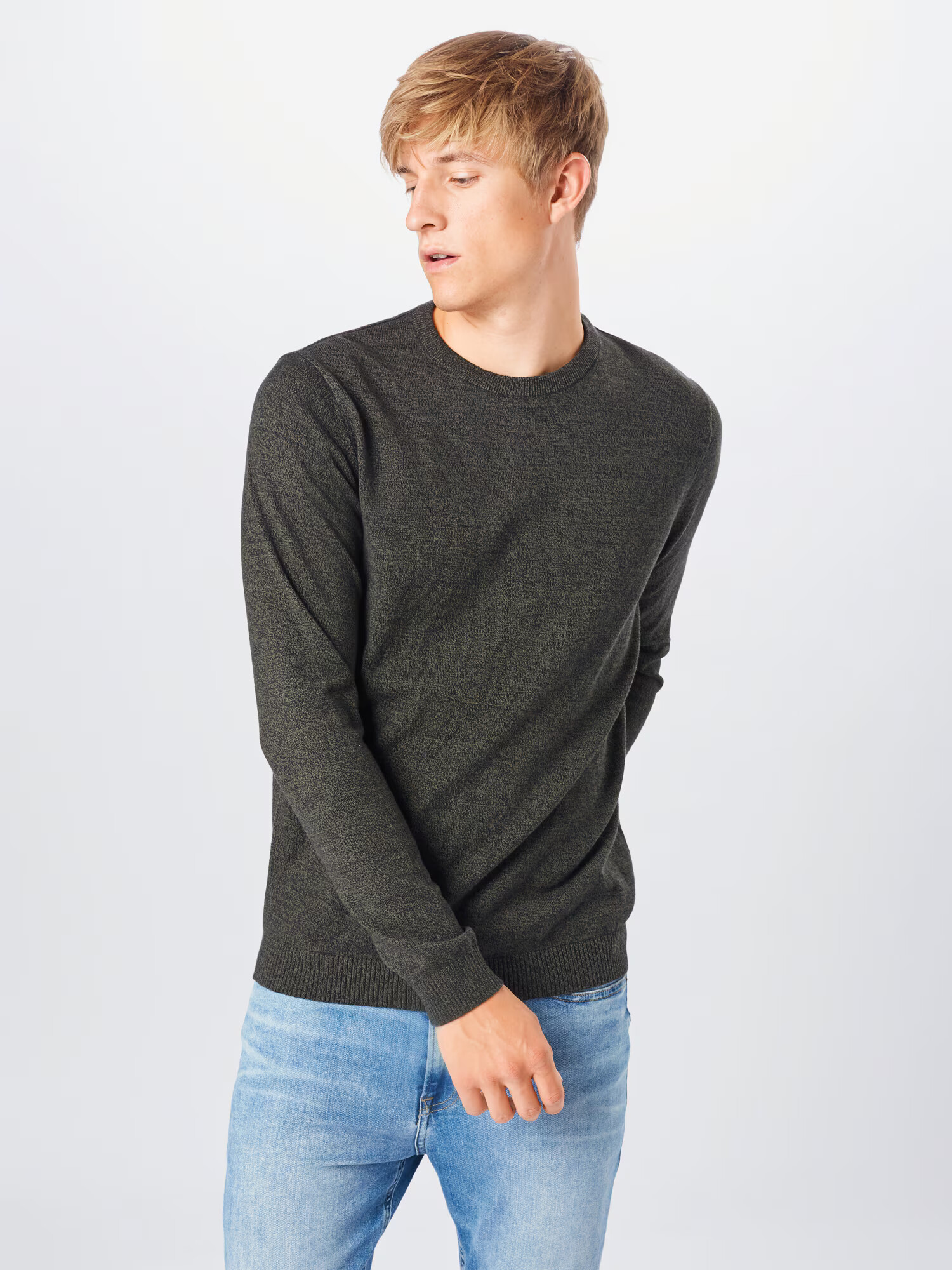 JACK & JONES Sveter tmavozelená - Pepit.sk