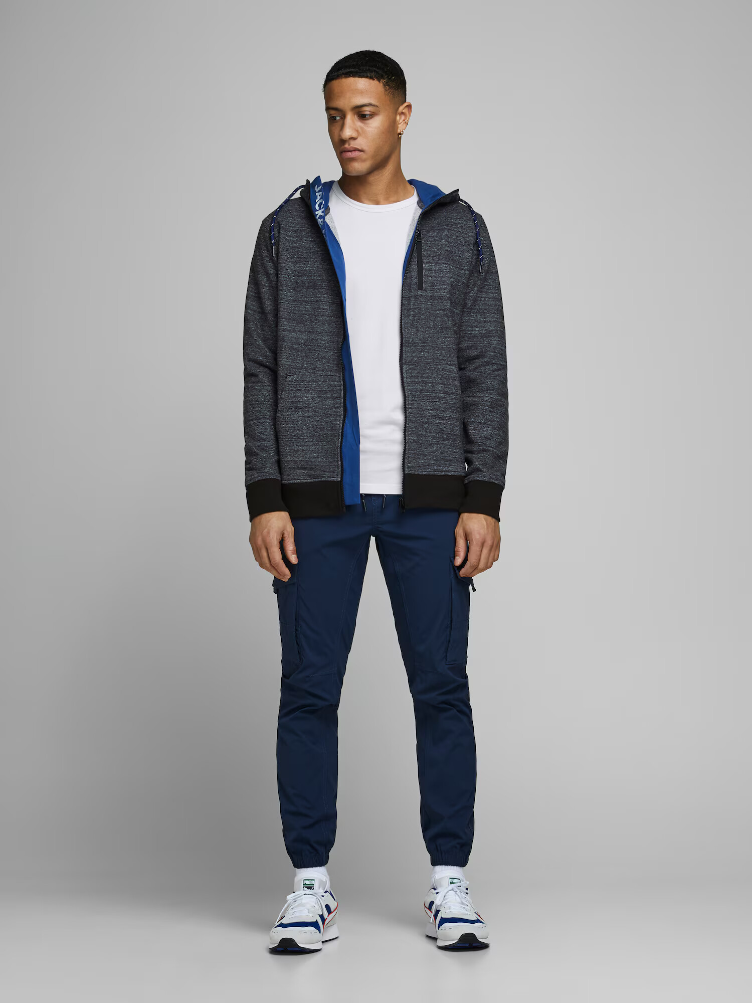 JACK & JONES Tričko biela - Pepit.sk