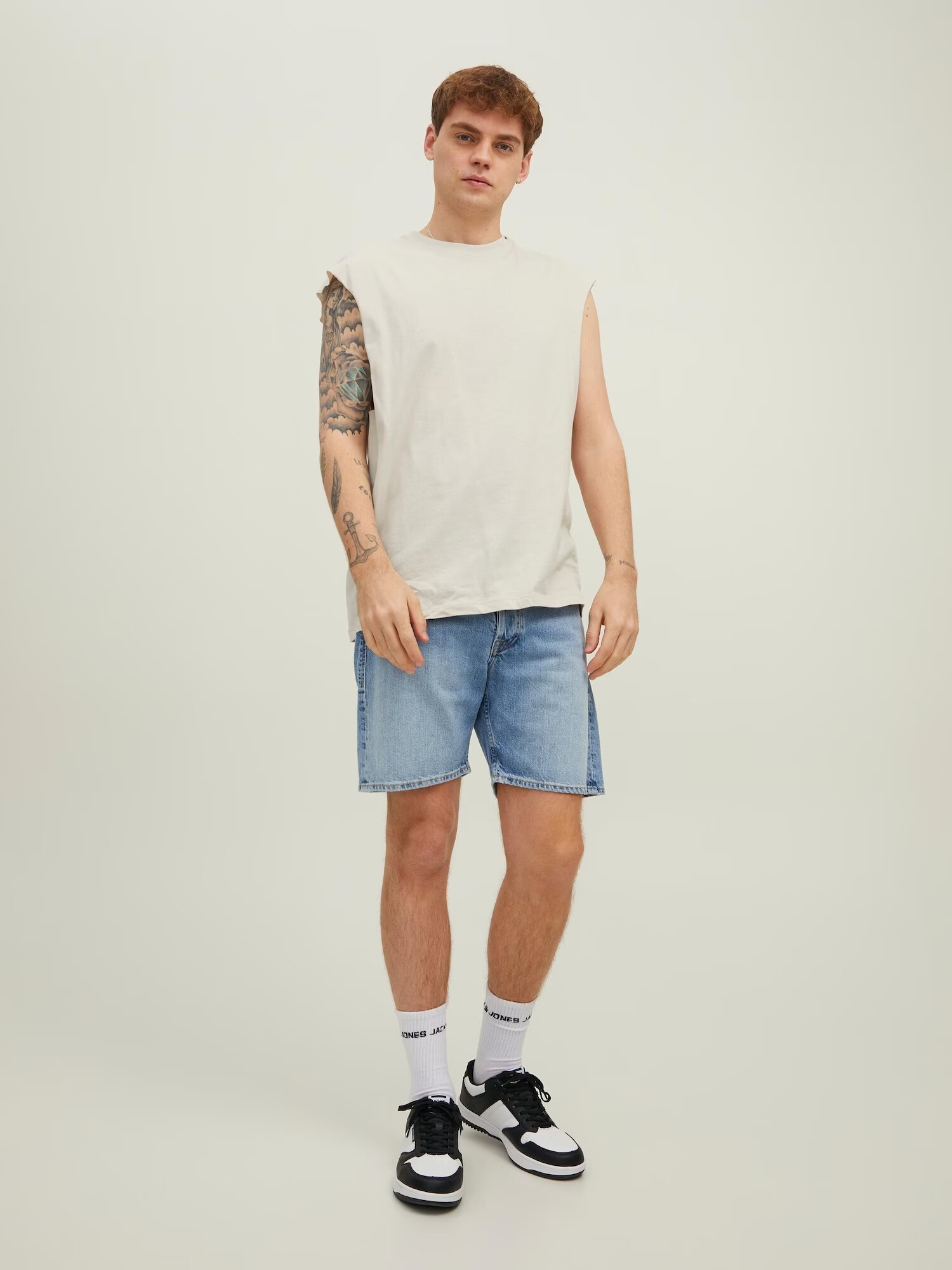 JACK & JONES Tričko 'BRINK' béžová - Pepit.sk