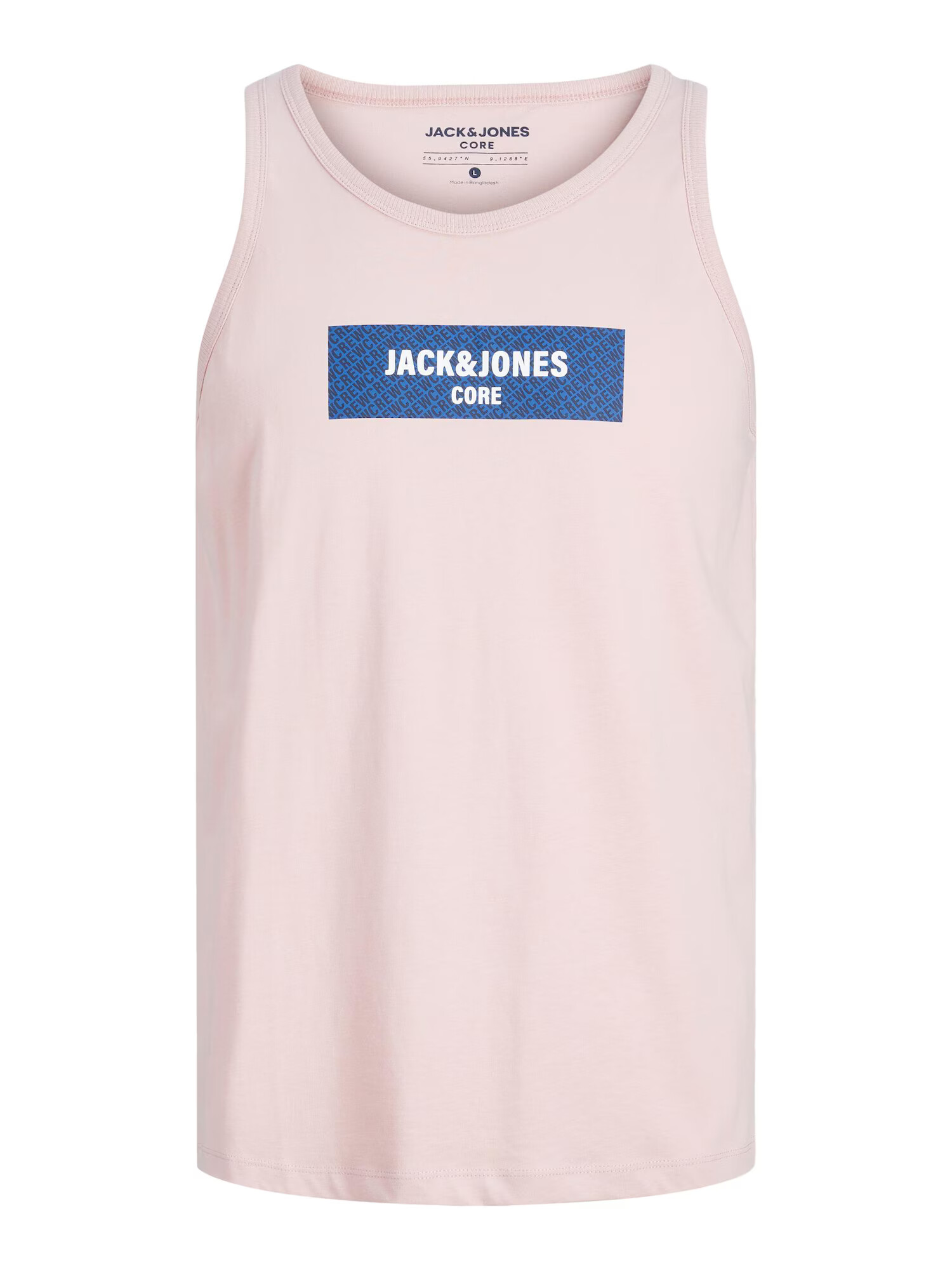 JACK & JONES Tričko 'ENERGY' modrá / svetlofialová / biela - Pepit.sk