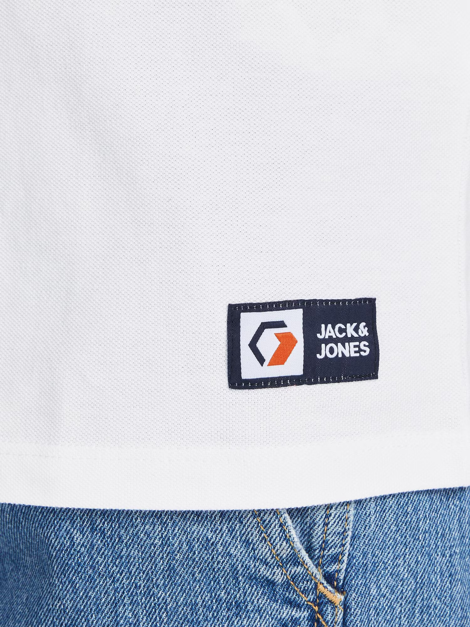 JACK & JONES Tričko 'Logan' námornícka modrá / grenadínová / biela - Pepit.sk