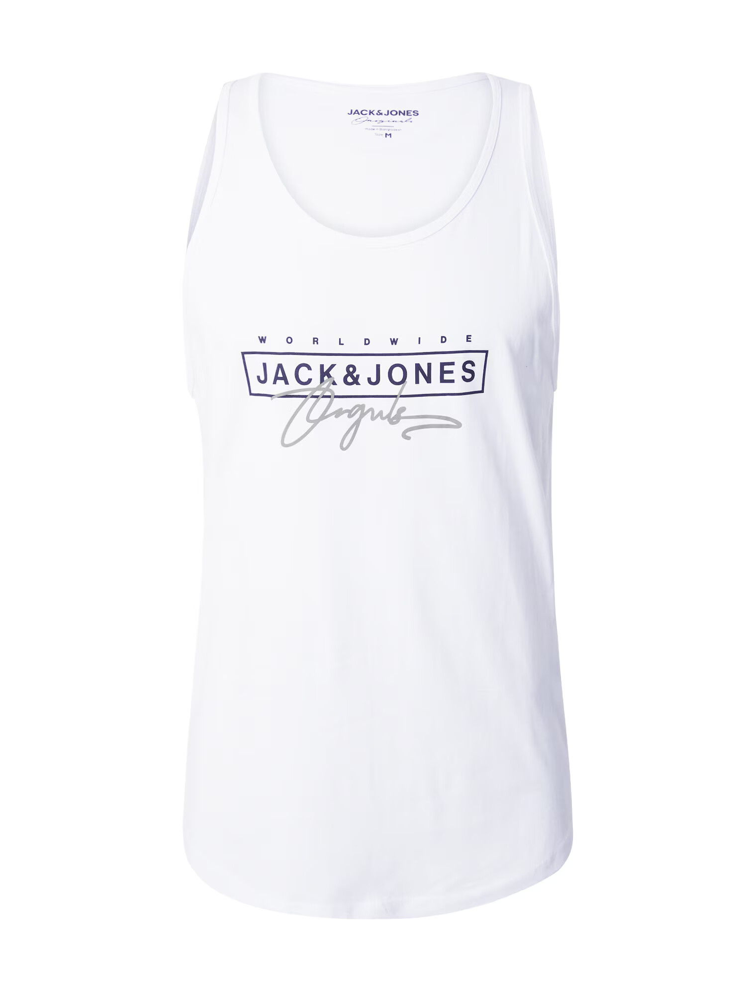 JACK & JONES Tričko tmavozelená / čierna / šedobiela - Pepit.sk