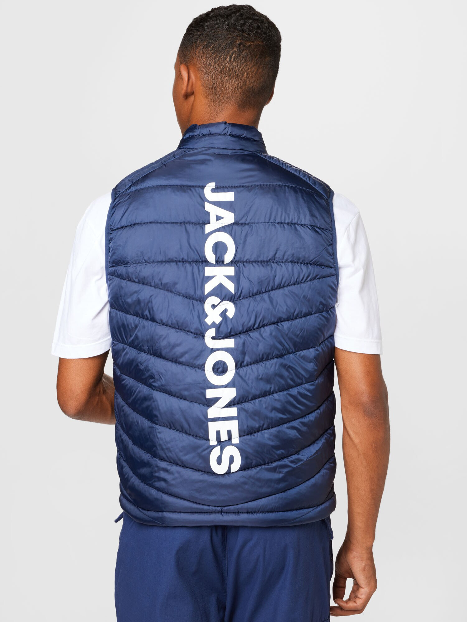 JACK & JONES Vesta 'Hero' námornícka modrá / biela - Pepit.sk