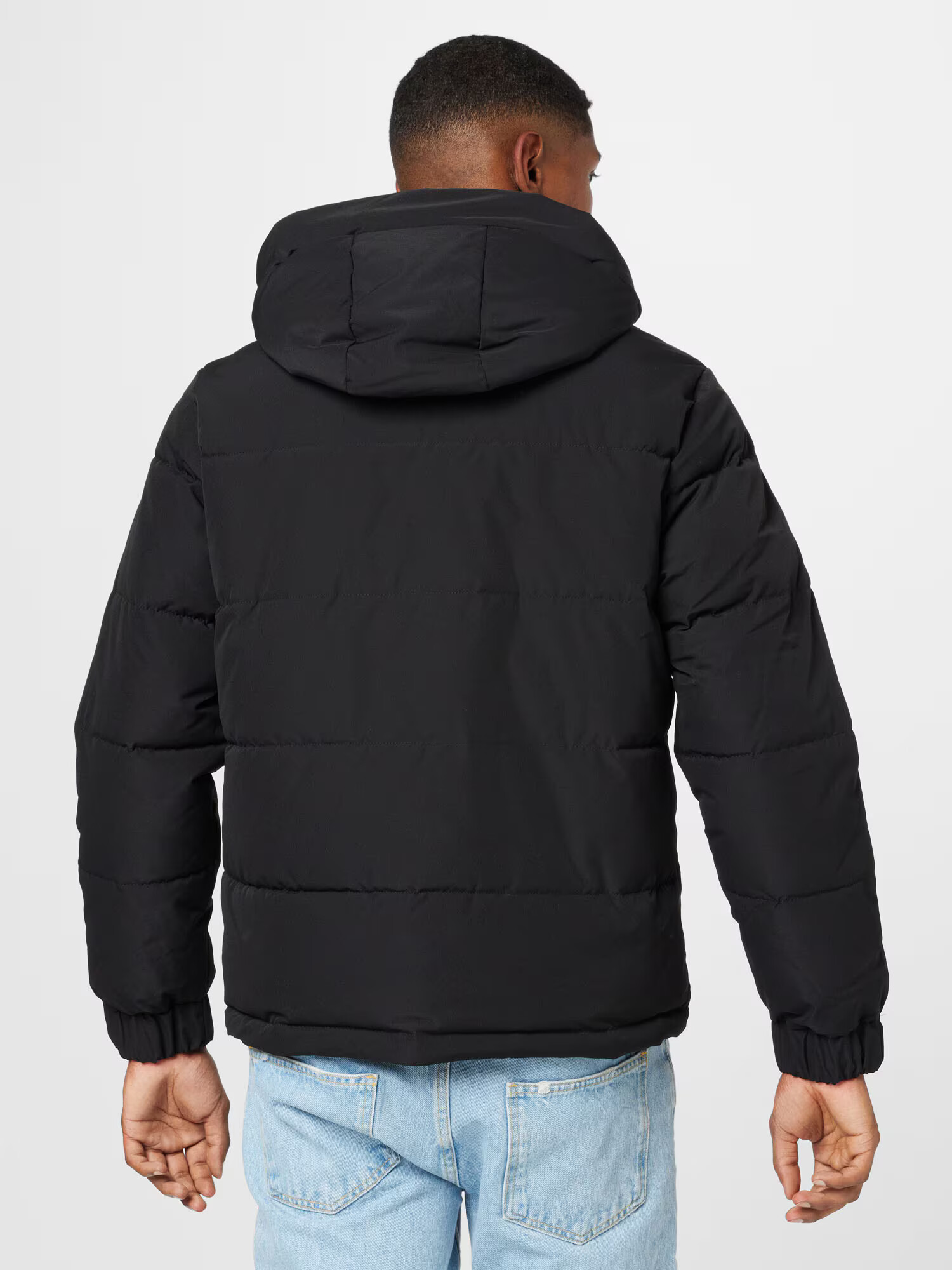 JACK & JONES Zimná bunda 'OTTO' čierna / biela - Pepit.sk