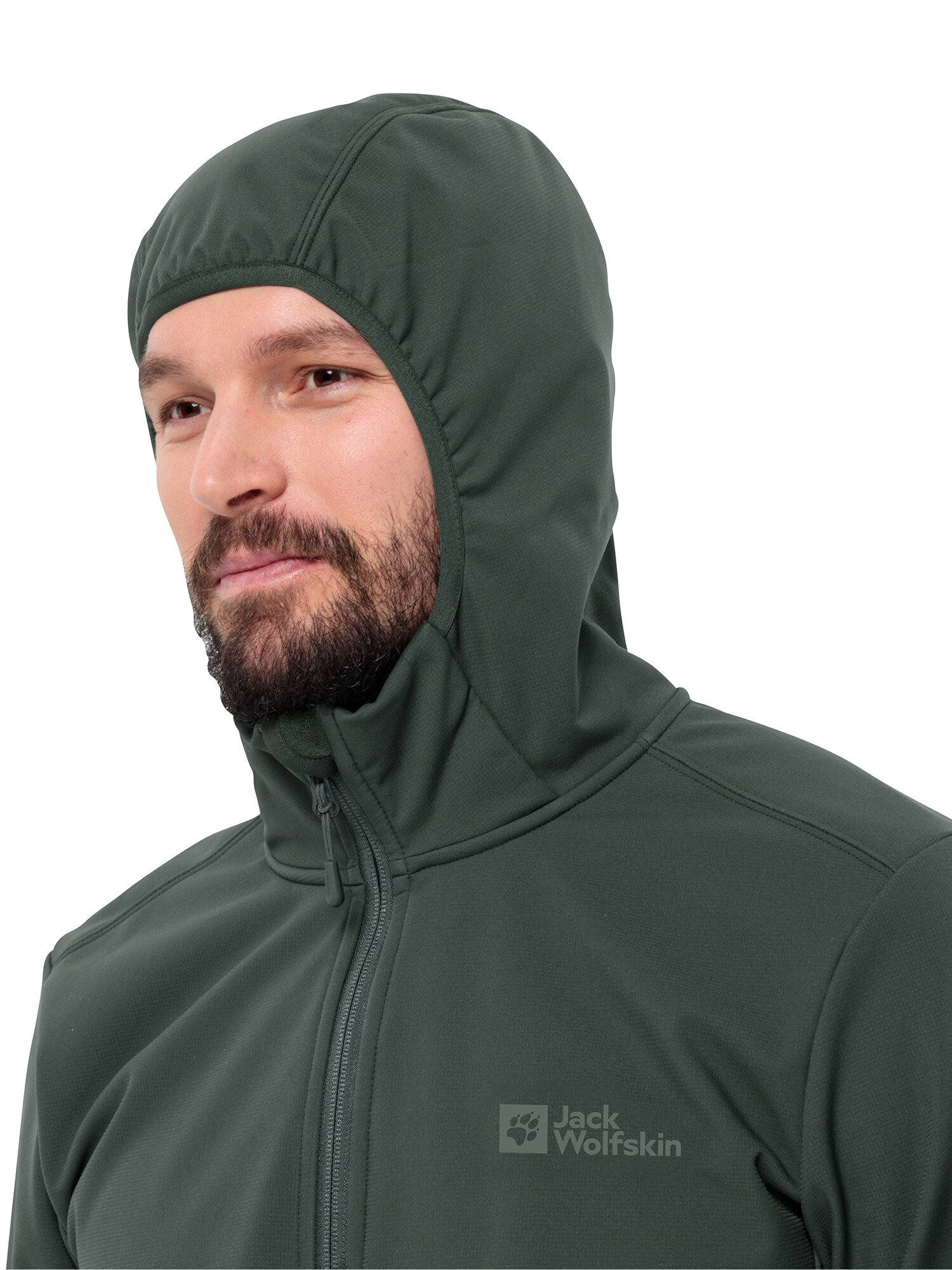 JACK WOLFSKIN Outdoorová bunda 'Bornberg' tmavozelená - Pepit.sk