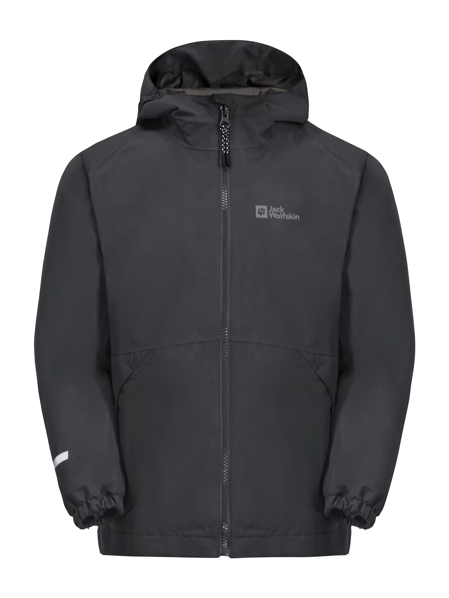 JACK WOLFSKIN Outdoorová bunda 'ICELAND' tmavosivá / čierna - Pepit.sk