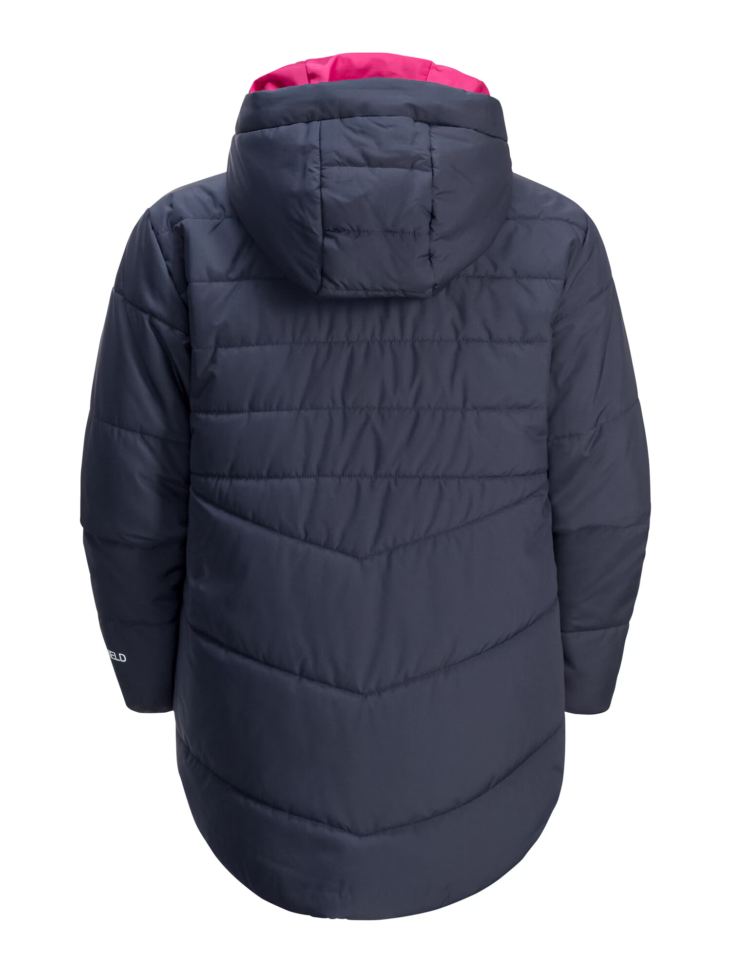 JACK WOLFSKIN Outdoorová bunda 'Solyd' tmavomodrá / ohnivo červená / biela - Pepit.sk