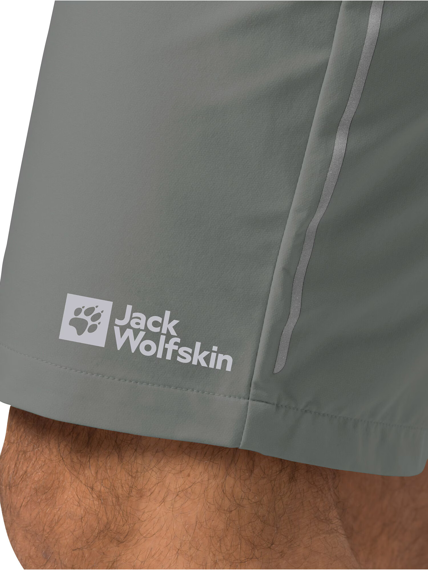 JACK WOLFSKIN Outdoorové nohavice 'TOURER' sivá / kaki - Pepit.sk