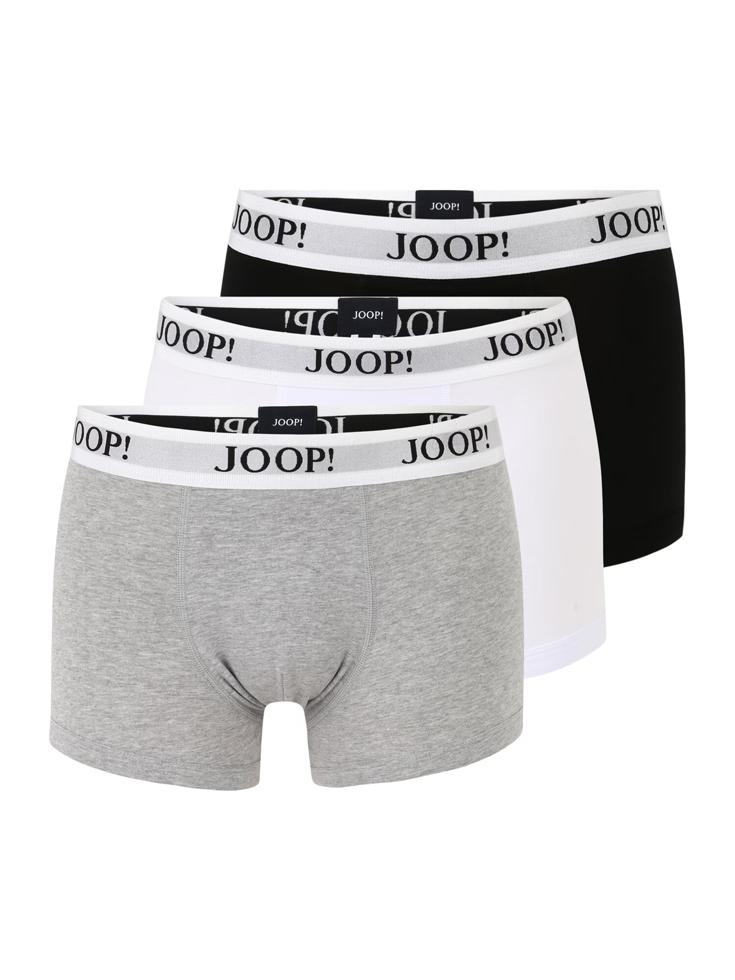 JOOP! Boxerky svetlosivá / sivá melírovaná / čierna / biela - Pepit.sk