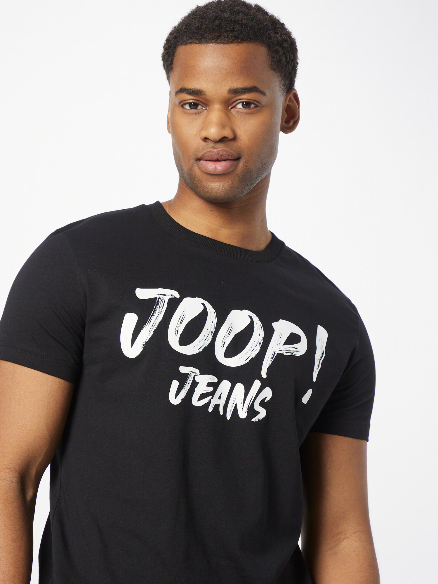 JOOP! Jeans Tričko čierna / biela - Pepit.sk