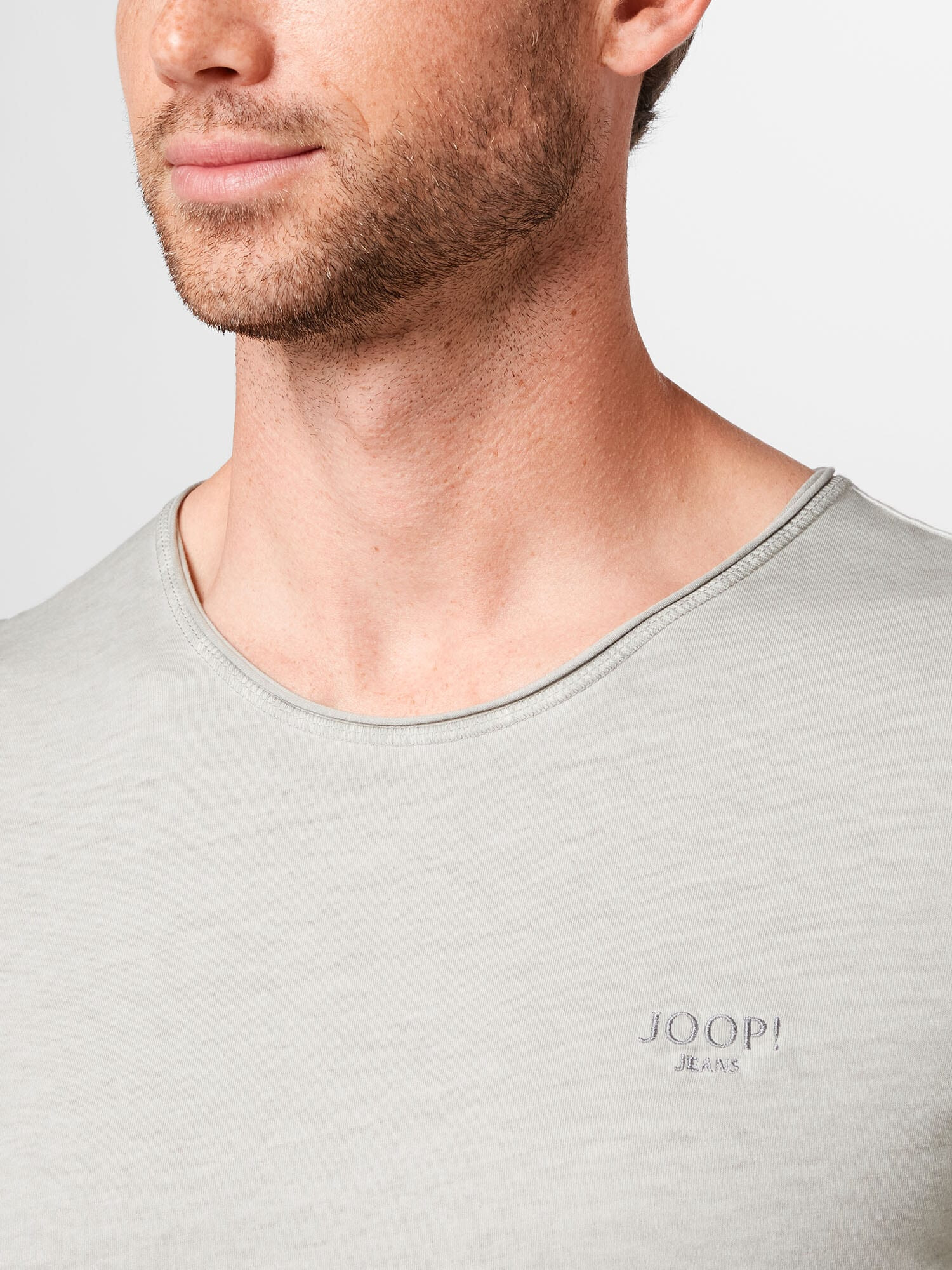 JOOP! Jeans Tričko 'Clark' sivá melírovaná - Pepit.sk