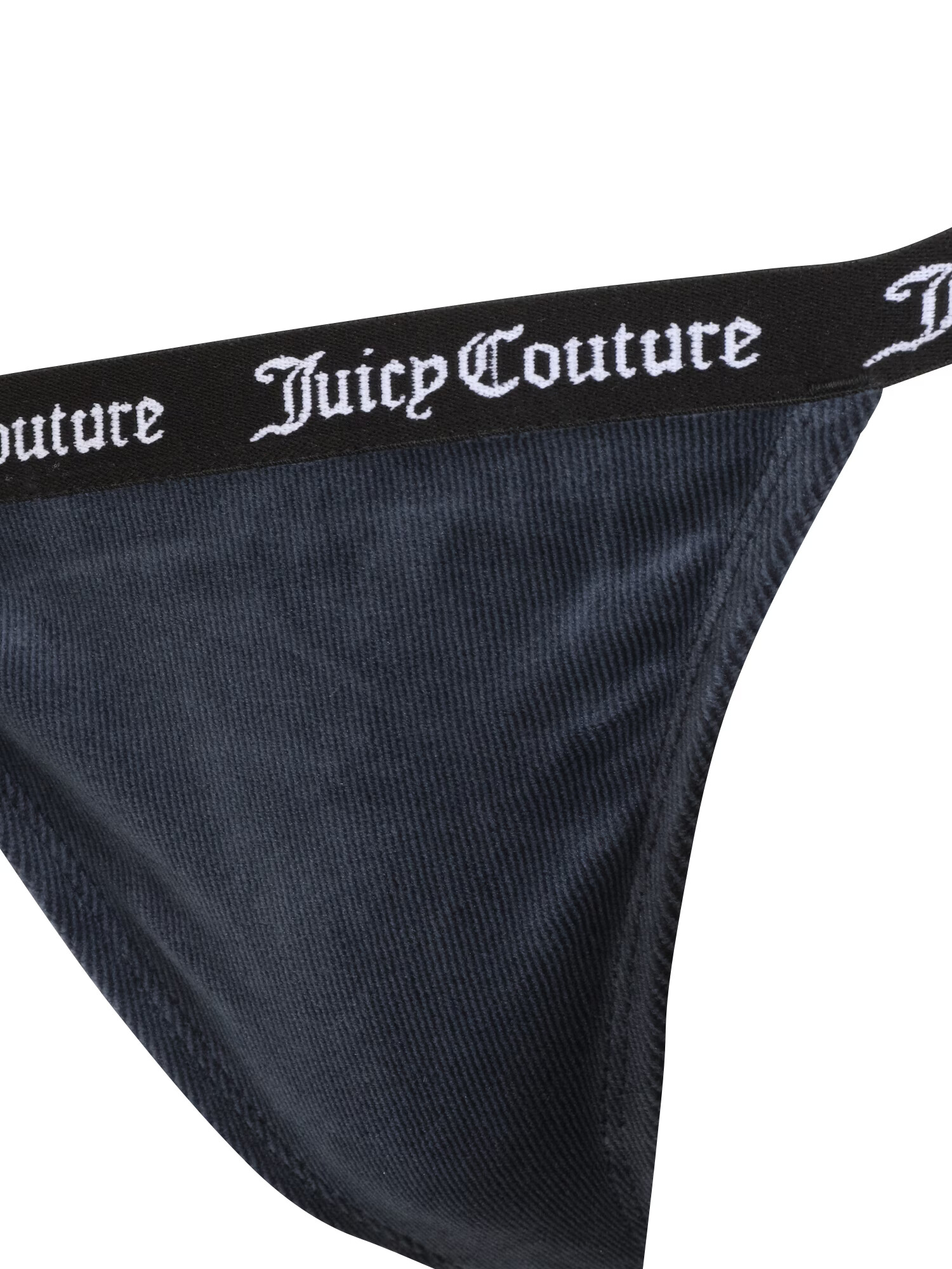 Juicy Couture Tangá 'ROSALIE' čierna / biela - Pepit.sk