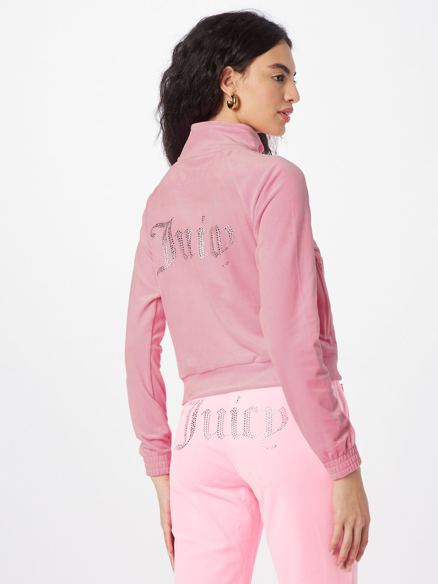 Juicy Couture White Label Tepláková bunda svetloružová - Pepit.sk