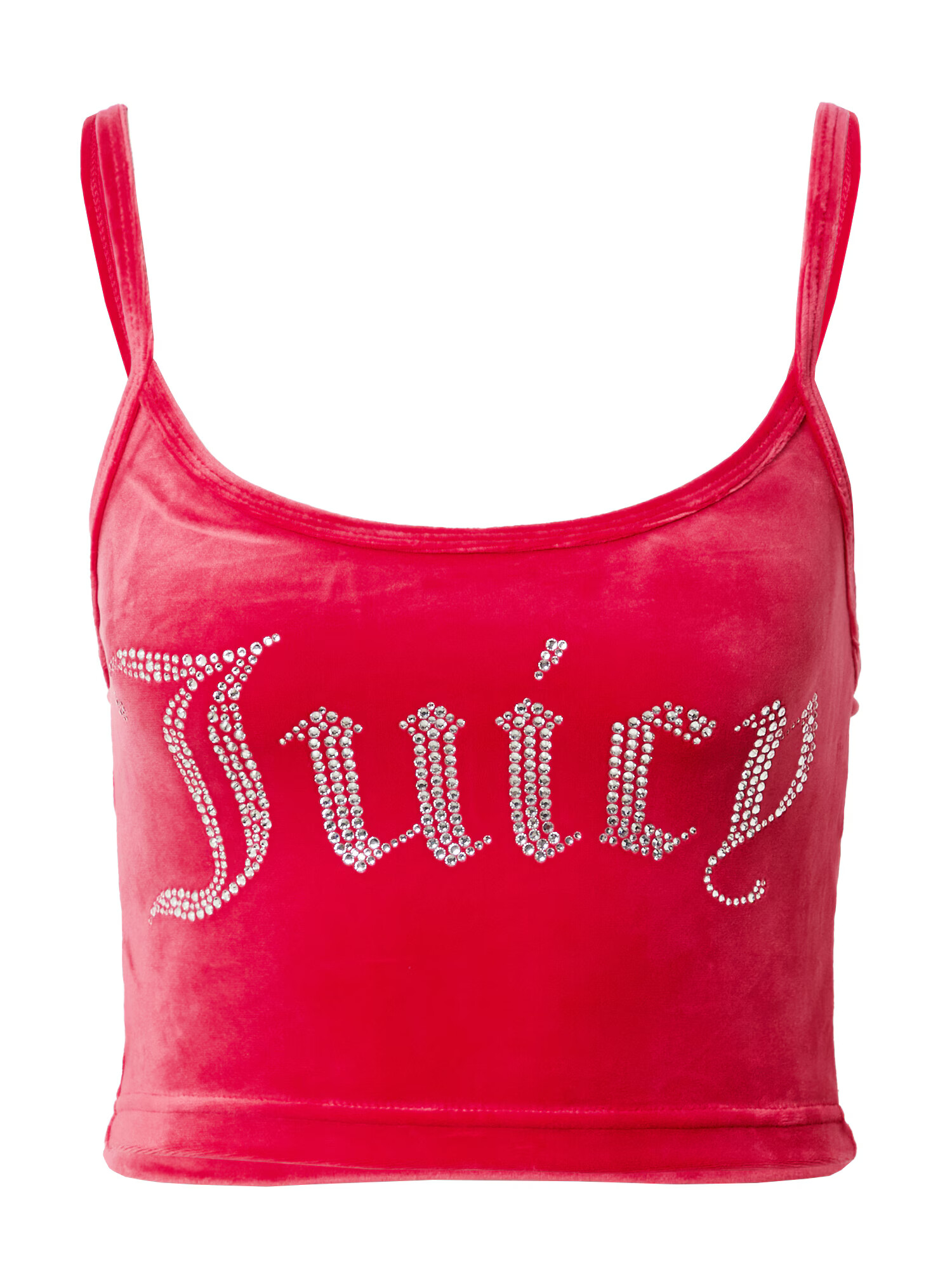 Juicy Couture White Label Top 'RAIN' malinová / priehľadná - Pepit.sk