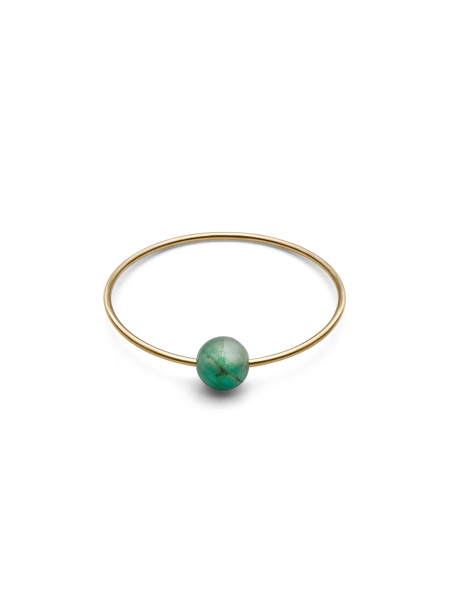 Jukserei Prsteň 'Birthstone May - Emerald' zlatá / smaragdová - Pepit.sk