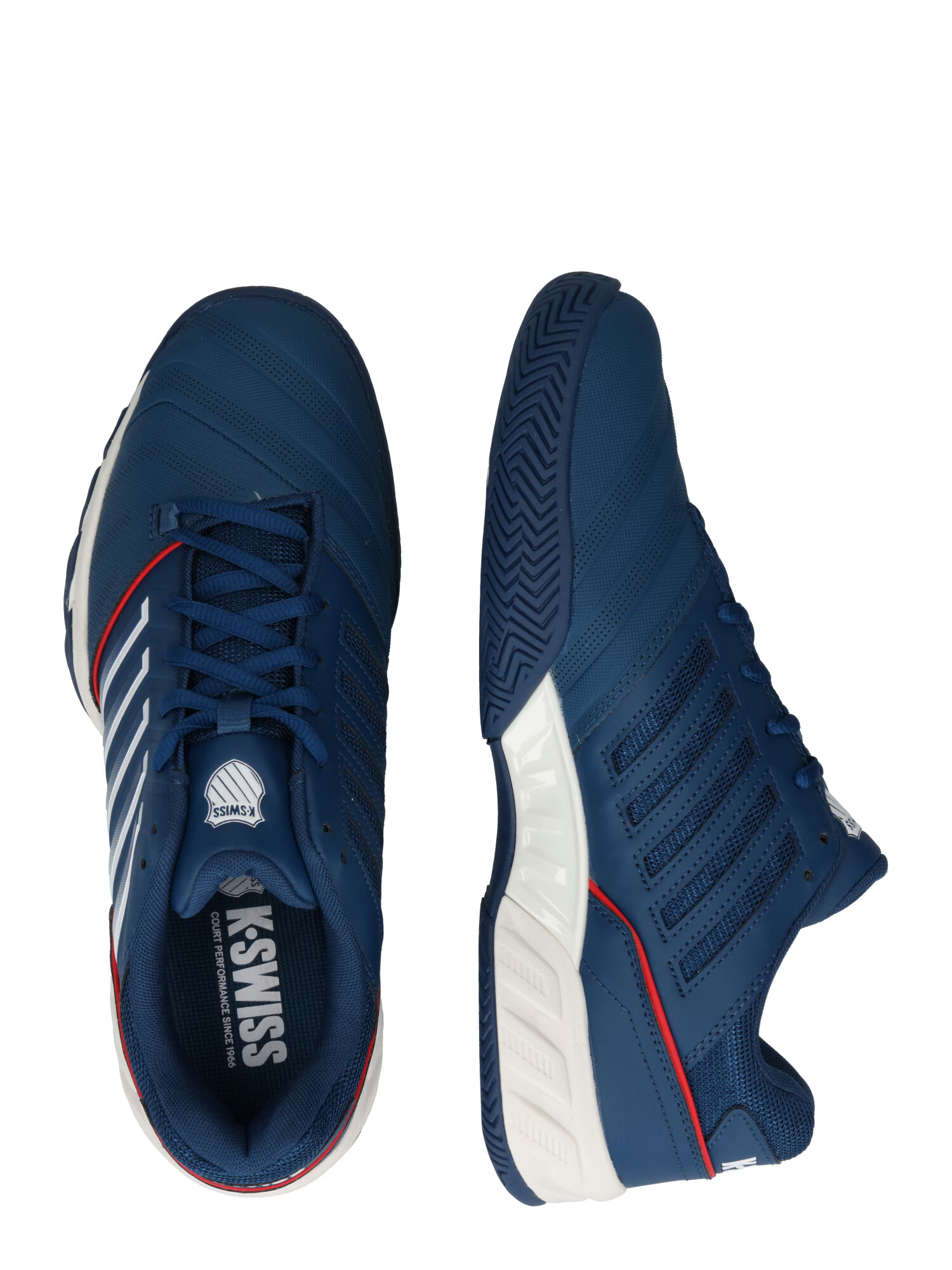 K-Swiss Performance Footwear Športová obuv 'BIGSHOT LIGHT 4' enciánová / jasne červená / biela - Pepit.sk