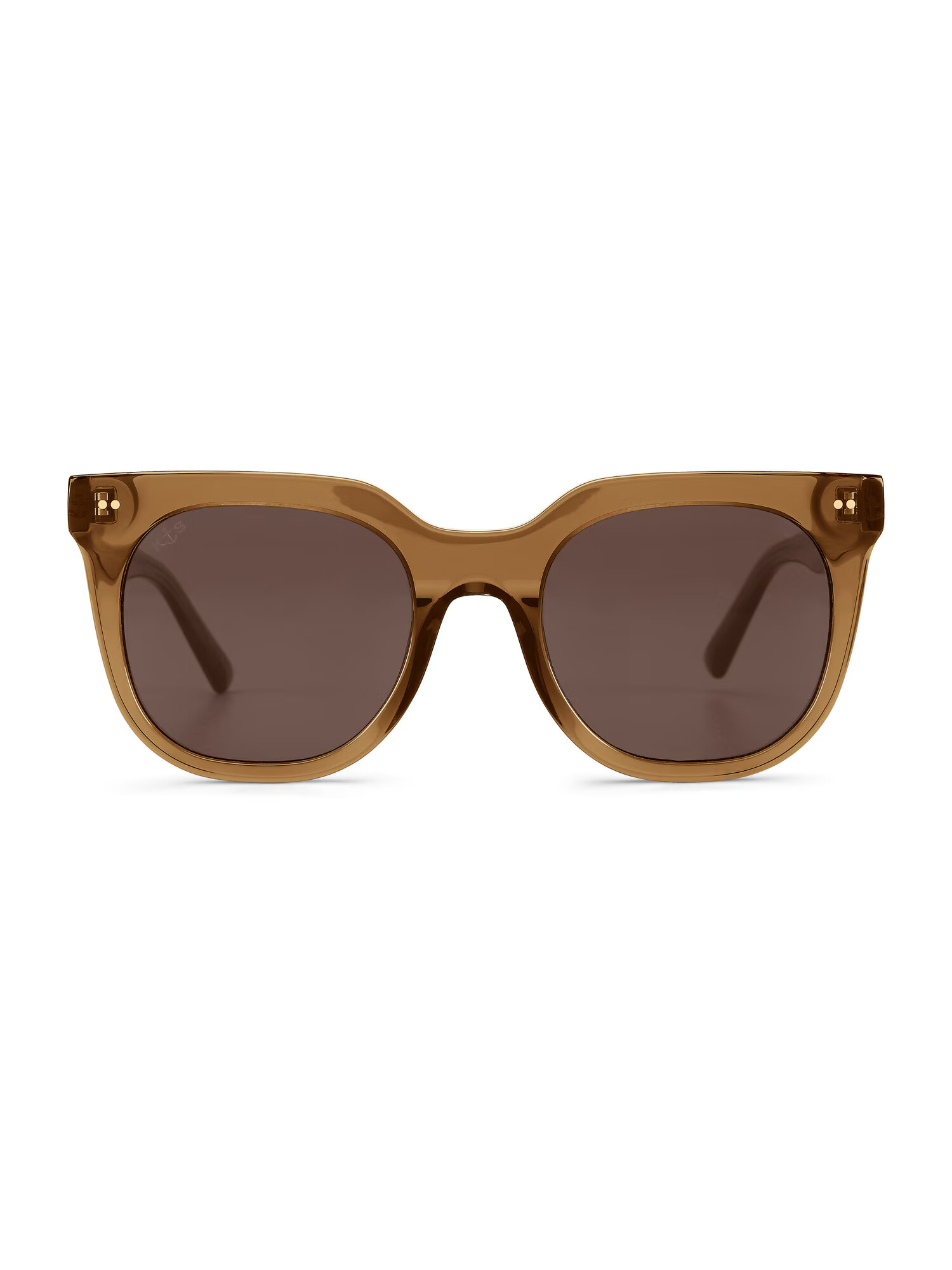 Kapten & Son Slnečné okuliare 'Florence Transparent Caramel Brown' hnedá - Pepit.sk