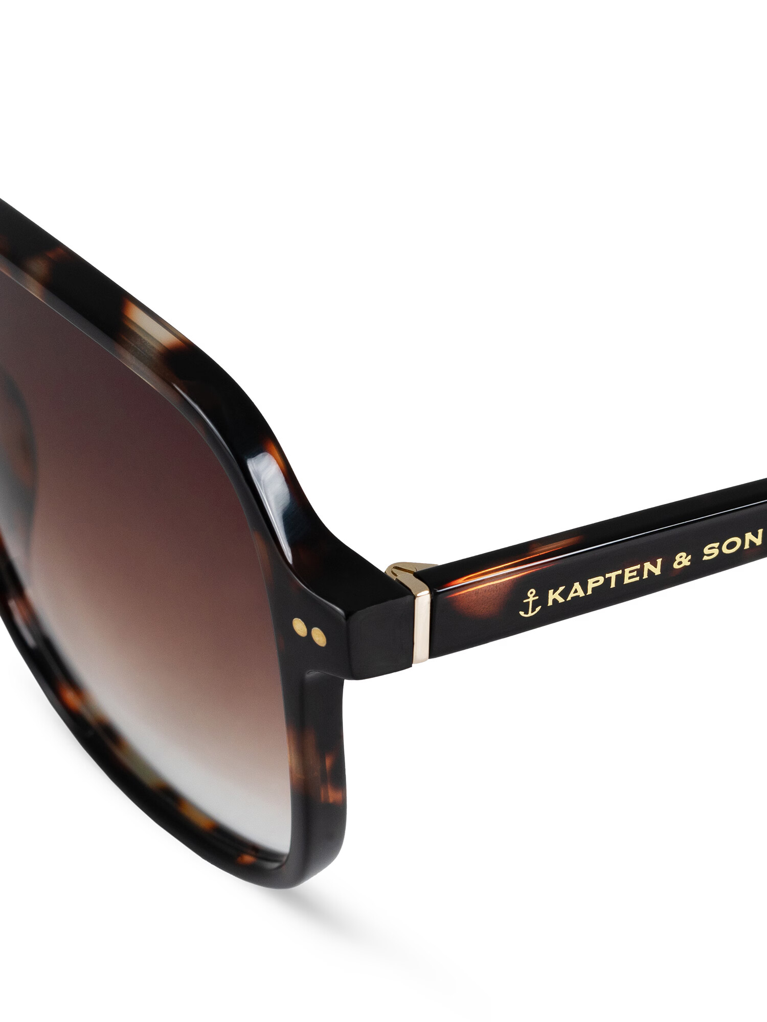 Kapten & Son Slnečné okuliare 'Verona Umber Tortoise Brown' hnedá / tmavohnedá - Pepit.sk